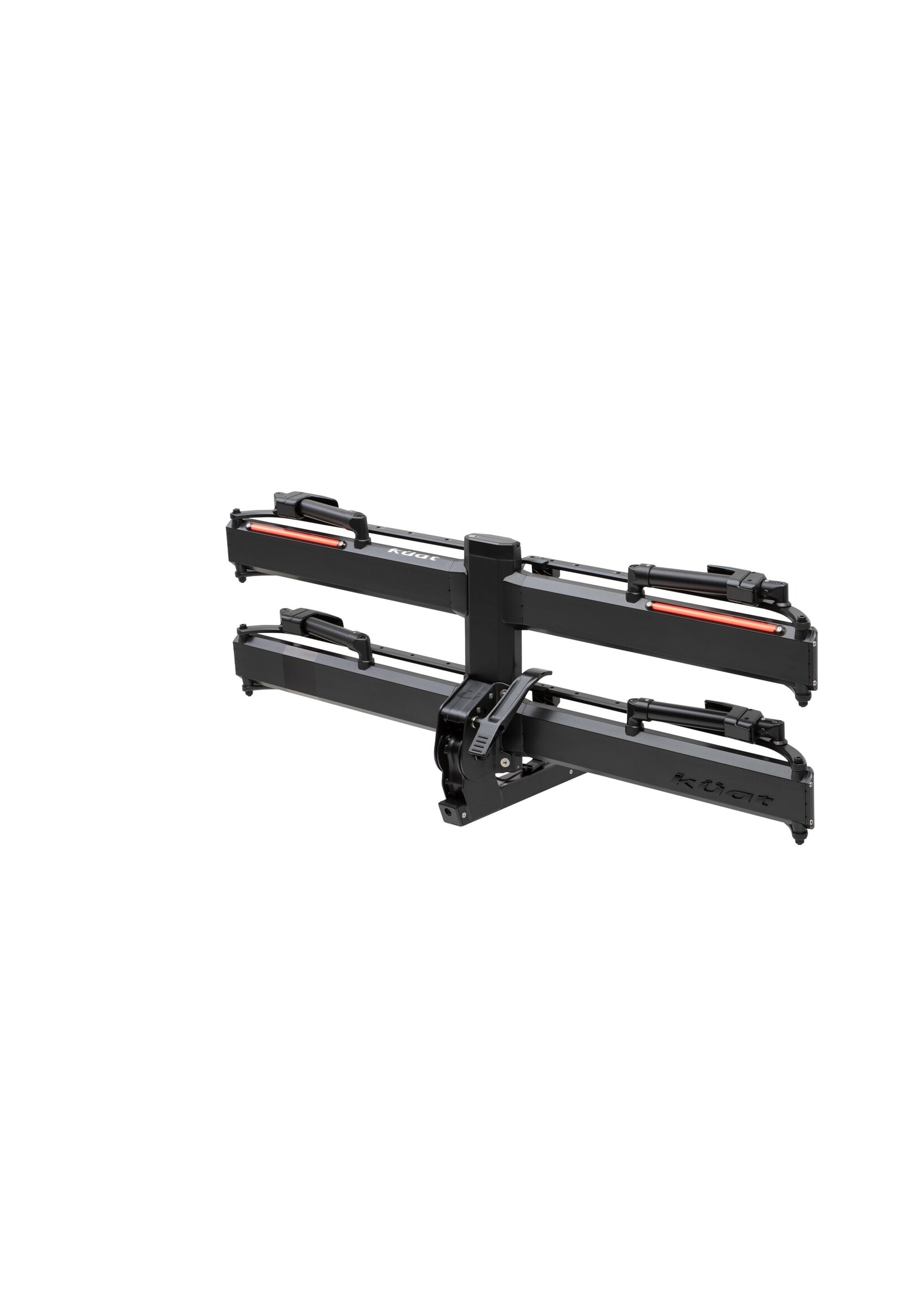 Kuat Kuat Piston X 2" LED Dual Ratchet Platform Rack with Kashima - 2 Bike - Galaxy Gray