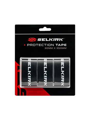 Selkirk Selkirk Paddle Protective Edge Tape Black 30mm x 350mm 3pk