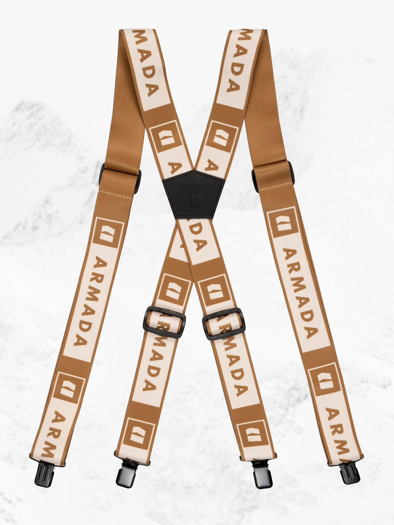 Armada Armada Stage Suspenders-Golden Brown-Cream
