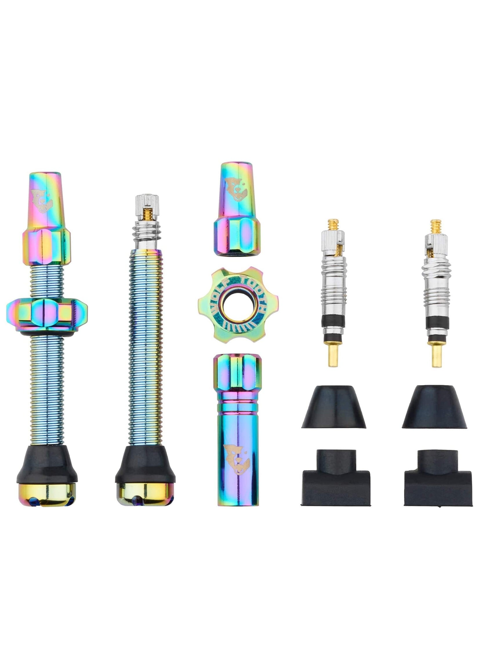 Wolf Tooth Wolf Tooth Tubeless Presta Valve Stem Kit 44mm Oil Slick