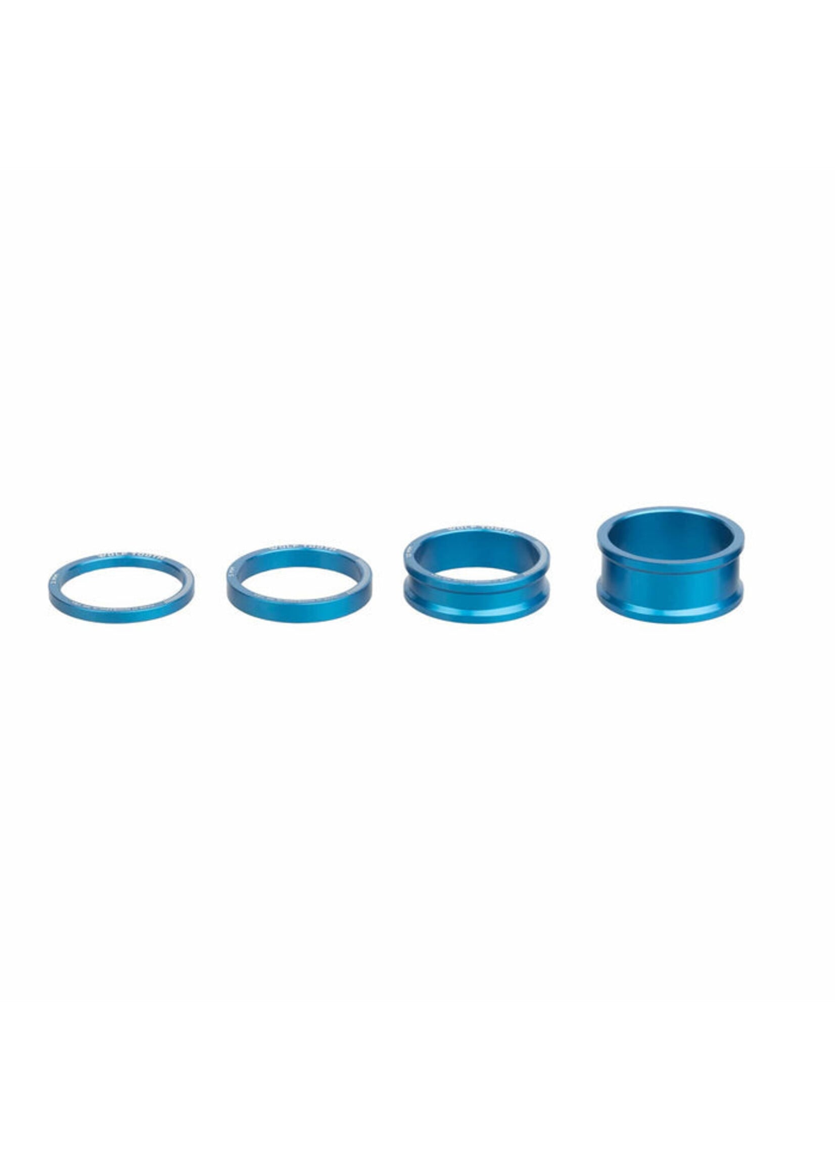 Wolf Tooth Wolf Tooth Spacer Kit 3, 5, 10, 15mm, Blue
