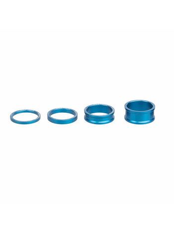 Wolf Tooth Wolf Tooth Spacer Kit 3, 5, 10, 15mm, Blue