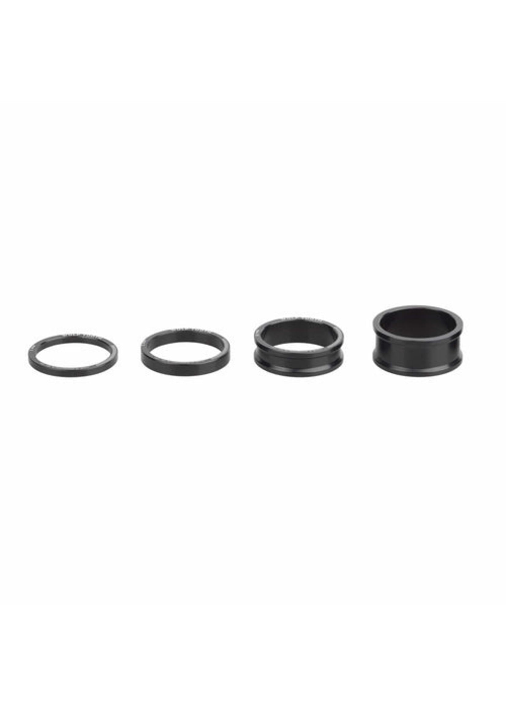 Wolf Tooth Wolf Tooth Spacer Kit 3, 5,10, 15mm, Black