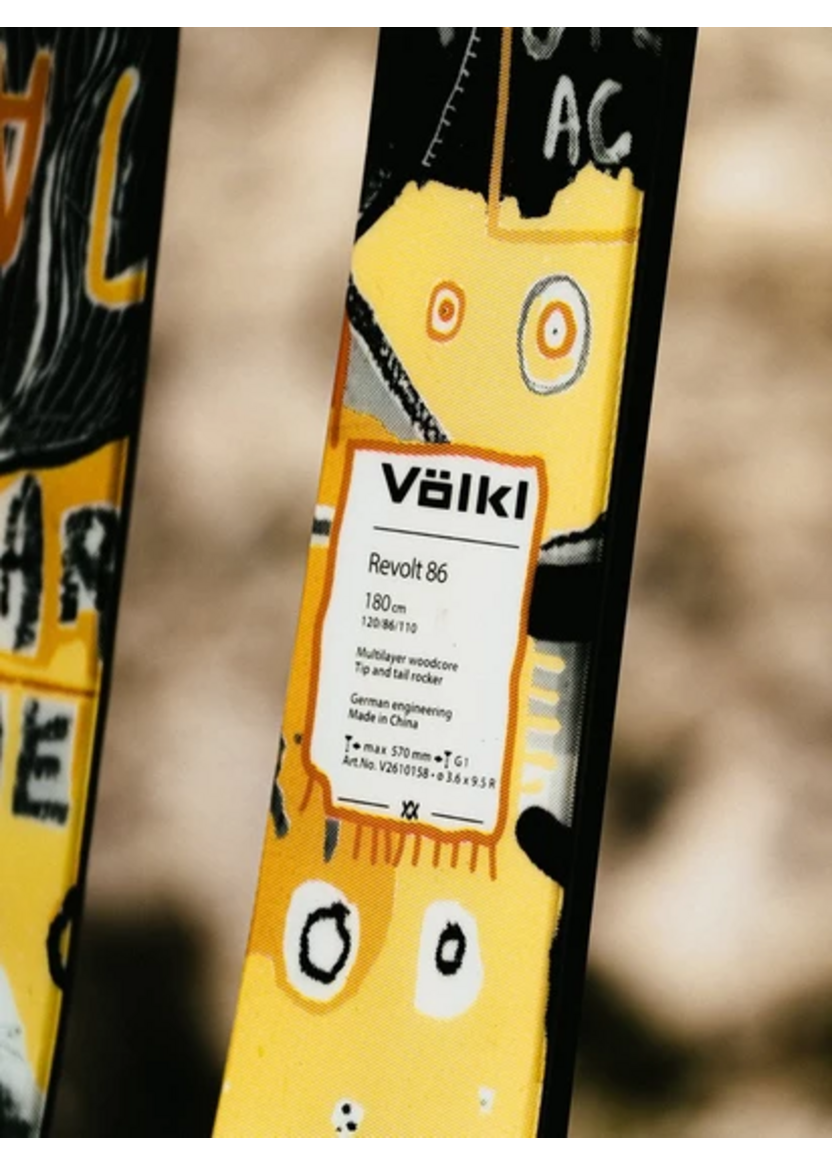 Volkl Volkl REVOLT 86 FLAT 26/27