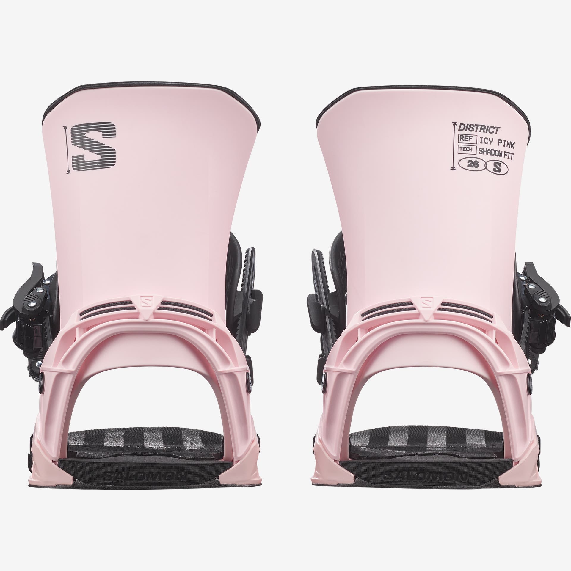 Salomon Salomon BOARD BIND. DISTRICT ICY PINK 26/27