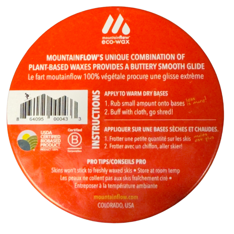 Mountain Flow Mountain Flow Quick Wax - Warm 25 to 40F