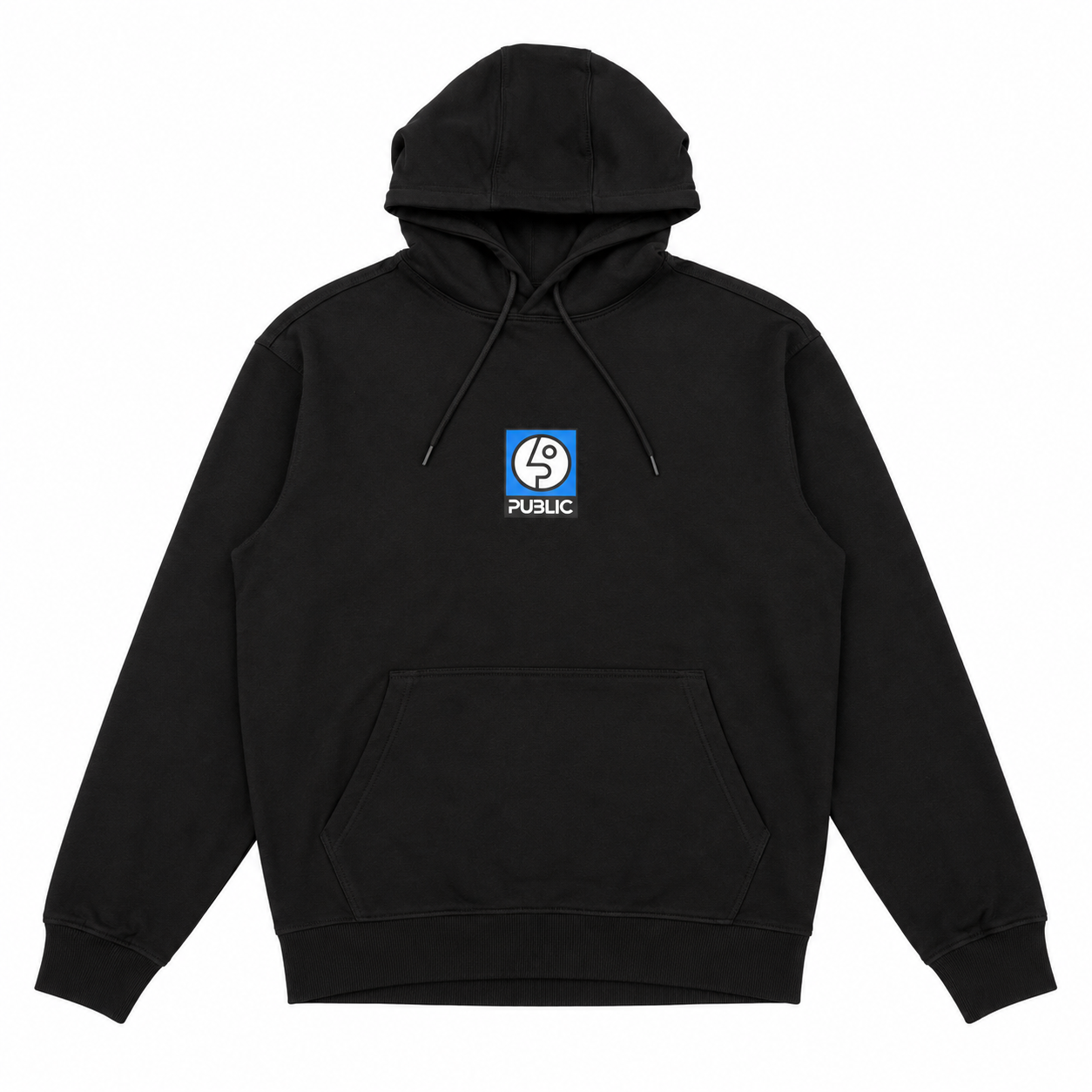 Public Public Box Logo Hoodie