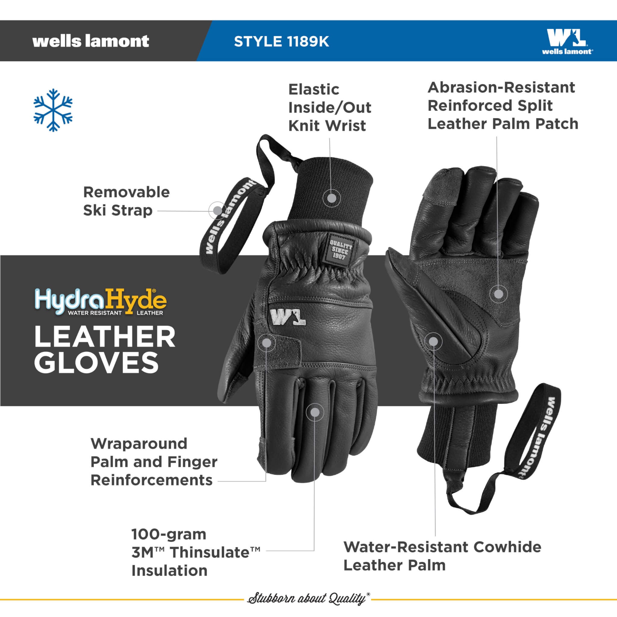 Wells Lamont Wells Lamont Working Crew Glove