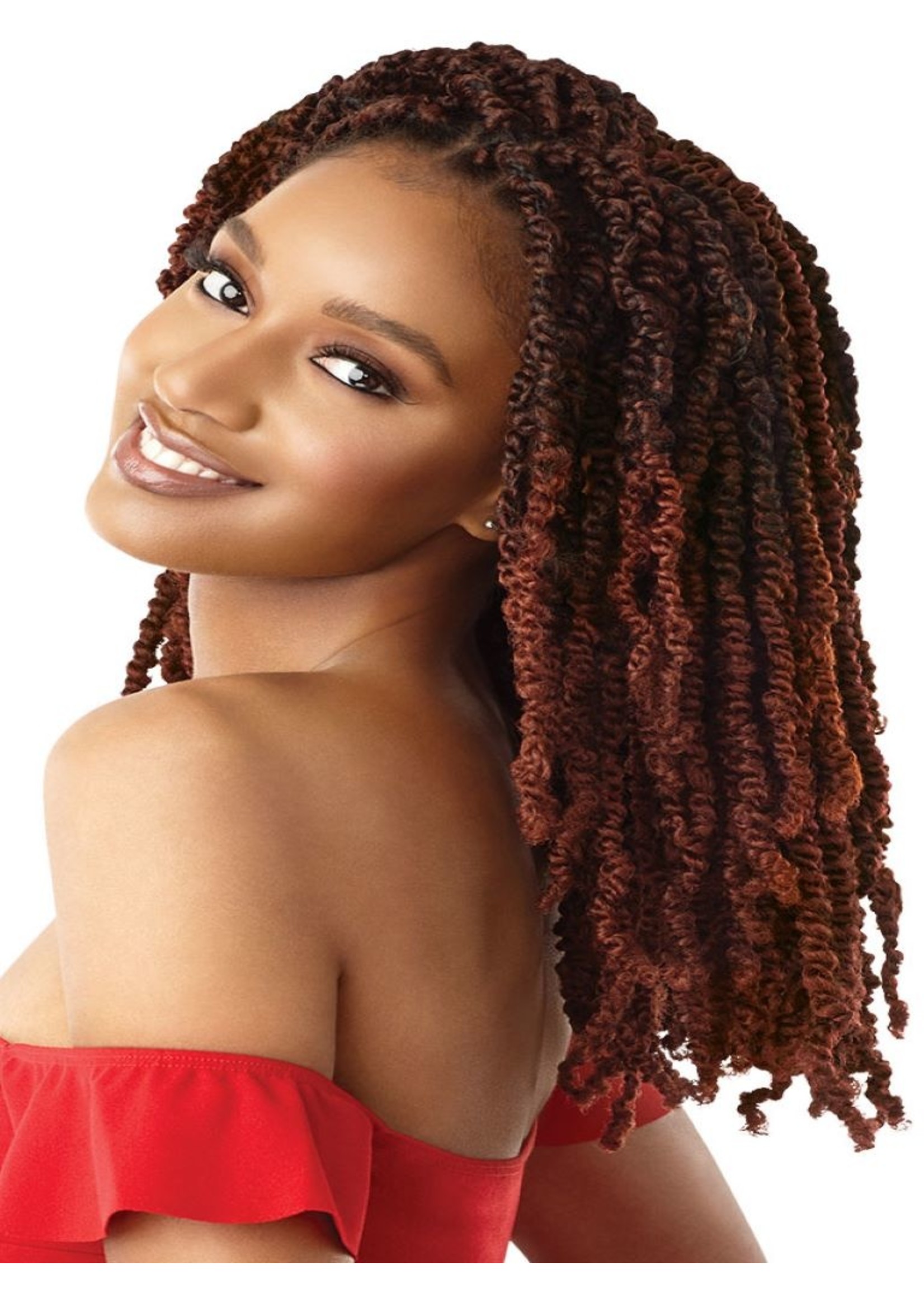 Outre Outre Wavy Bomb Twist Curly 12"