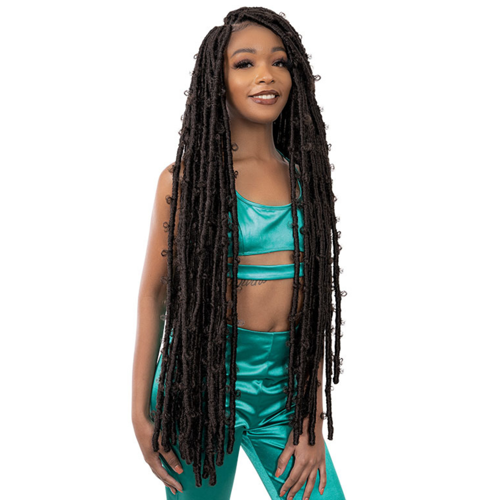 Janet Collection Butterfly Born Locs 34"