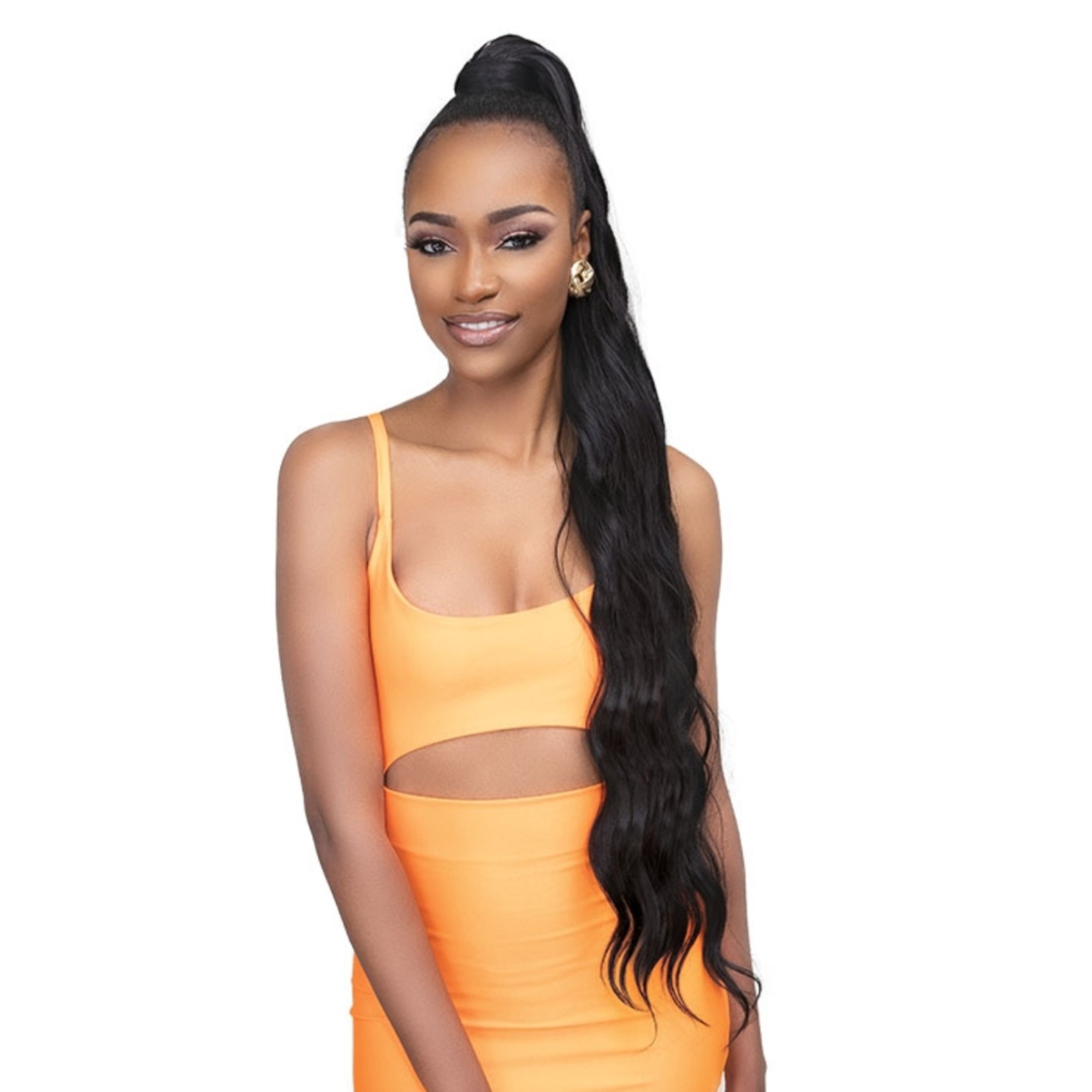 Janet Collection Essentials Snatch Wrap Body Ponytail 32"