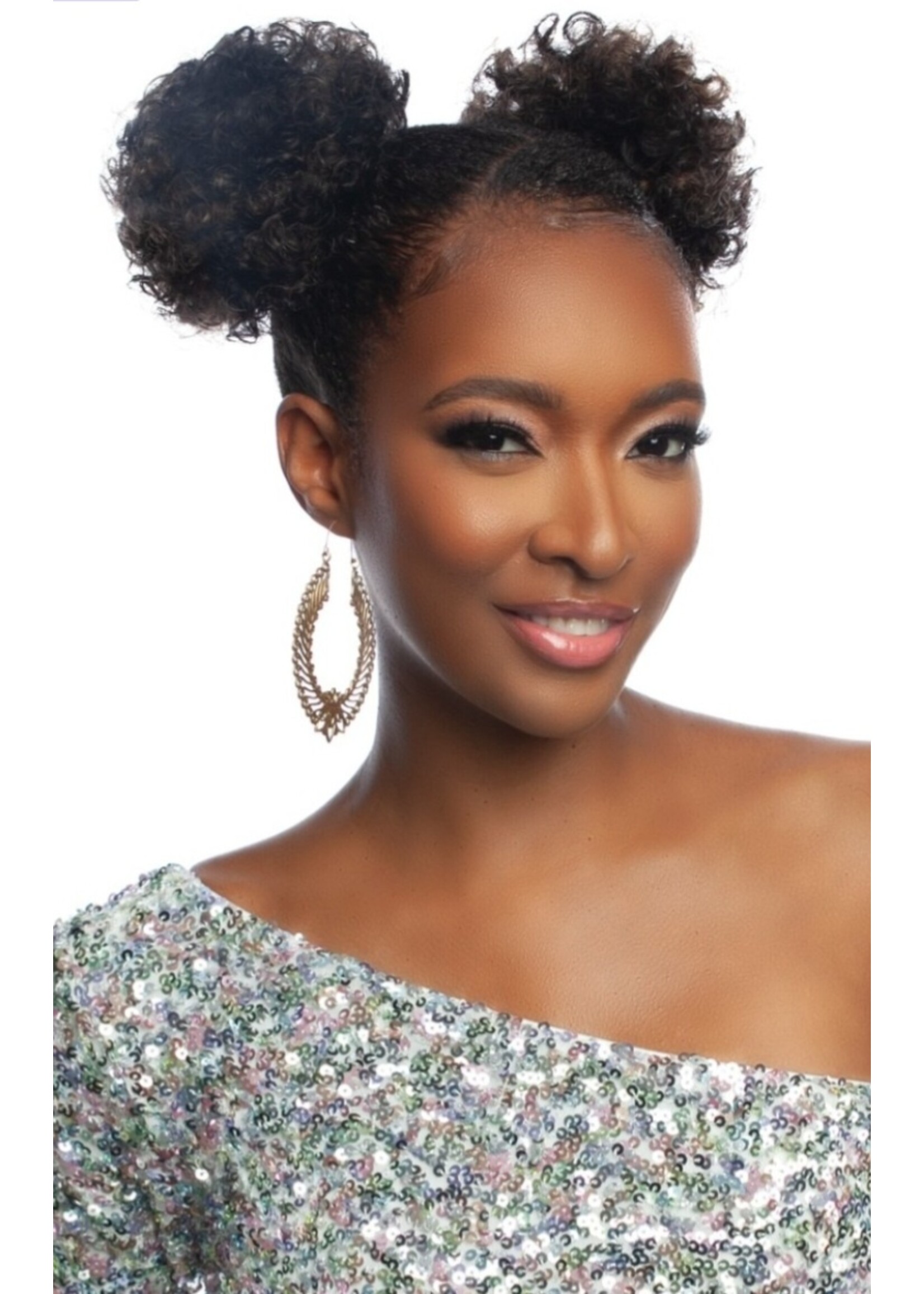 Mane Concept Mane Concept Human Hair Double Afro Puff