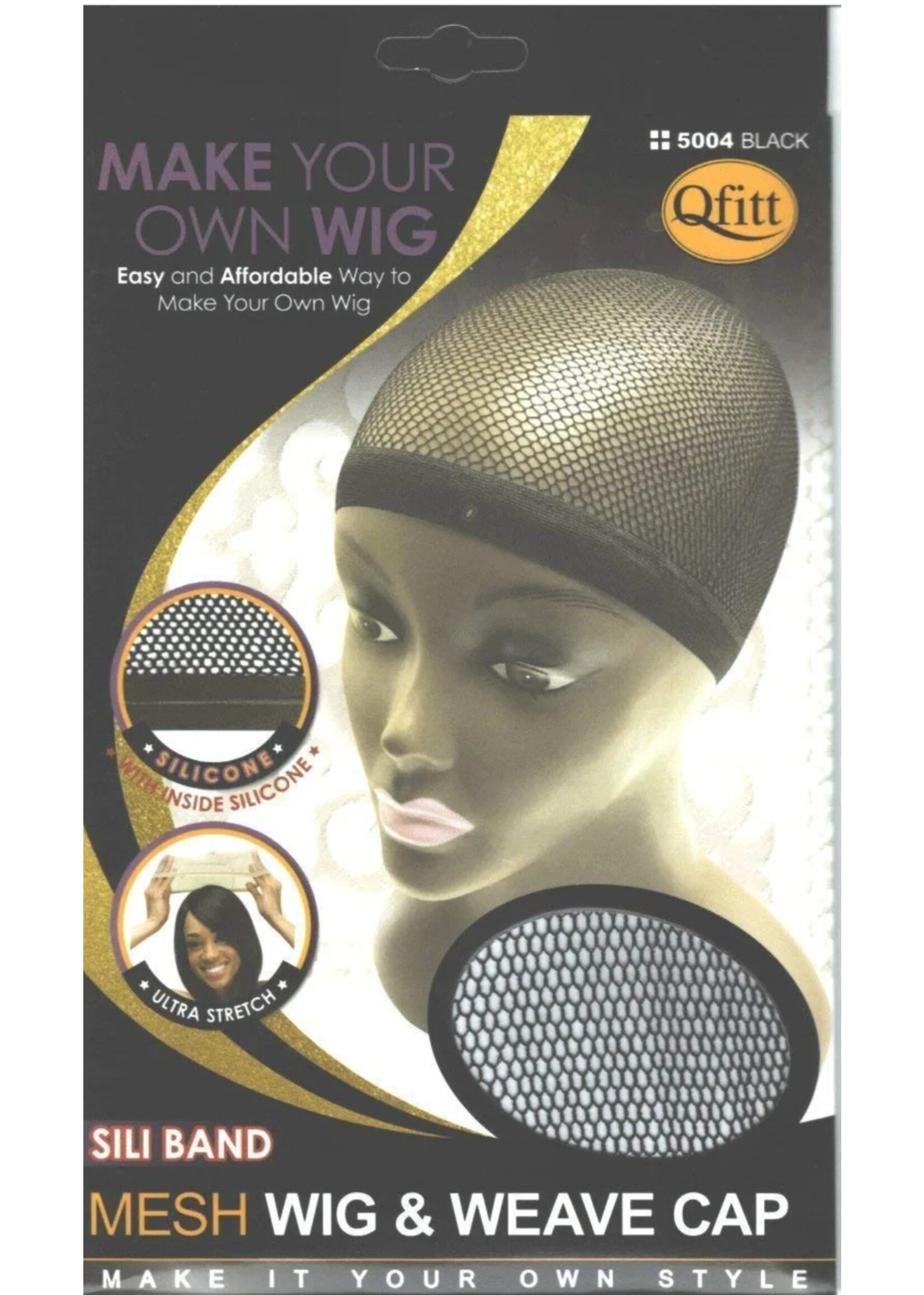 Qfitt Silicon Mesh Wig & Weave Cap #5004