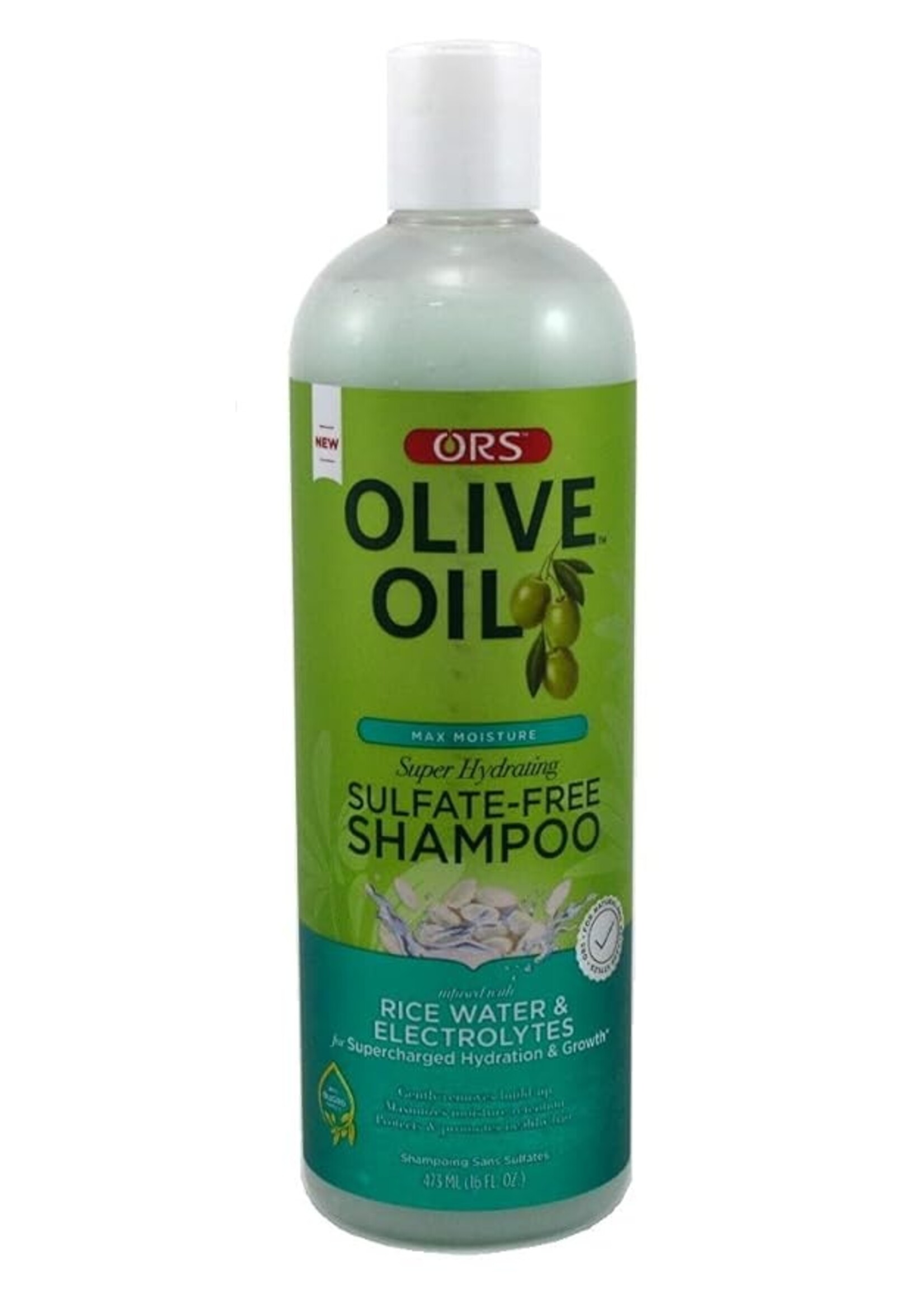 ORS Super Hydrating Silkening Rice Water Shampoo 16oz