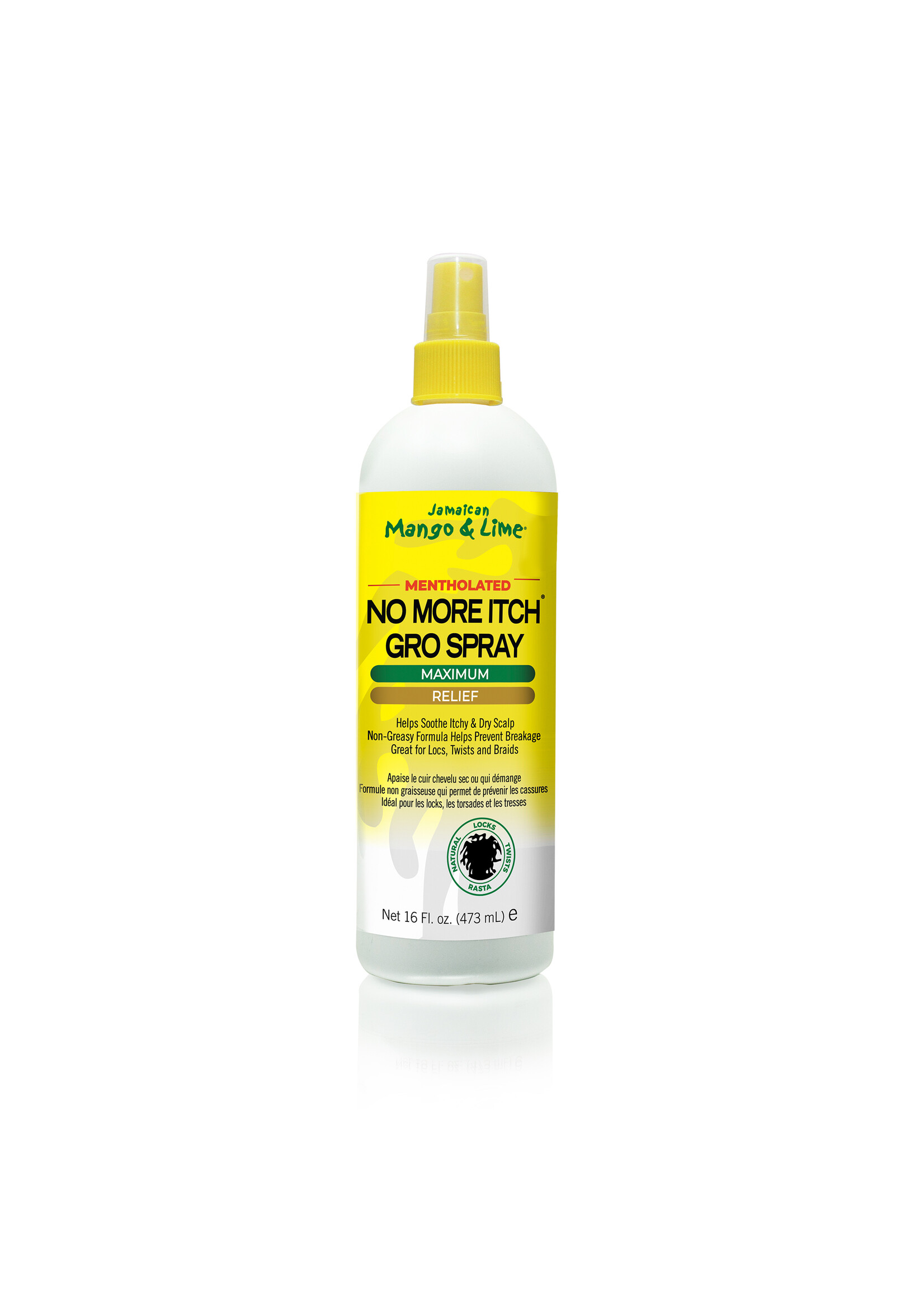 JML Mentholated No More Itch Gro Spray 16oz