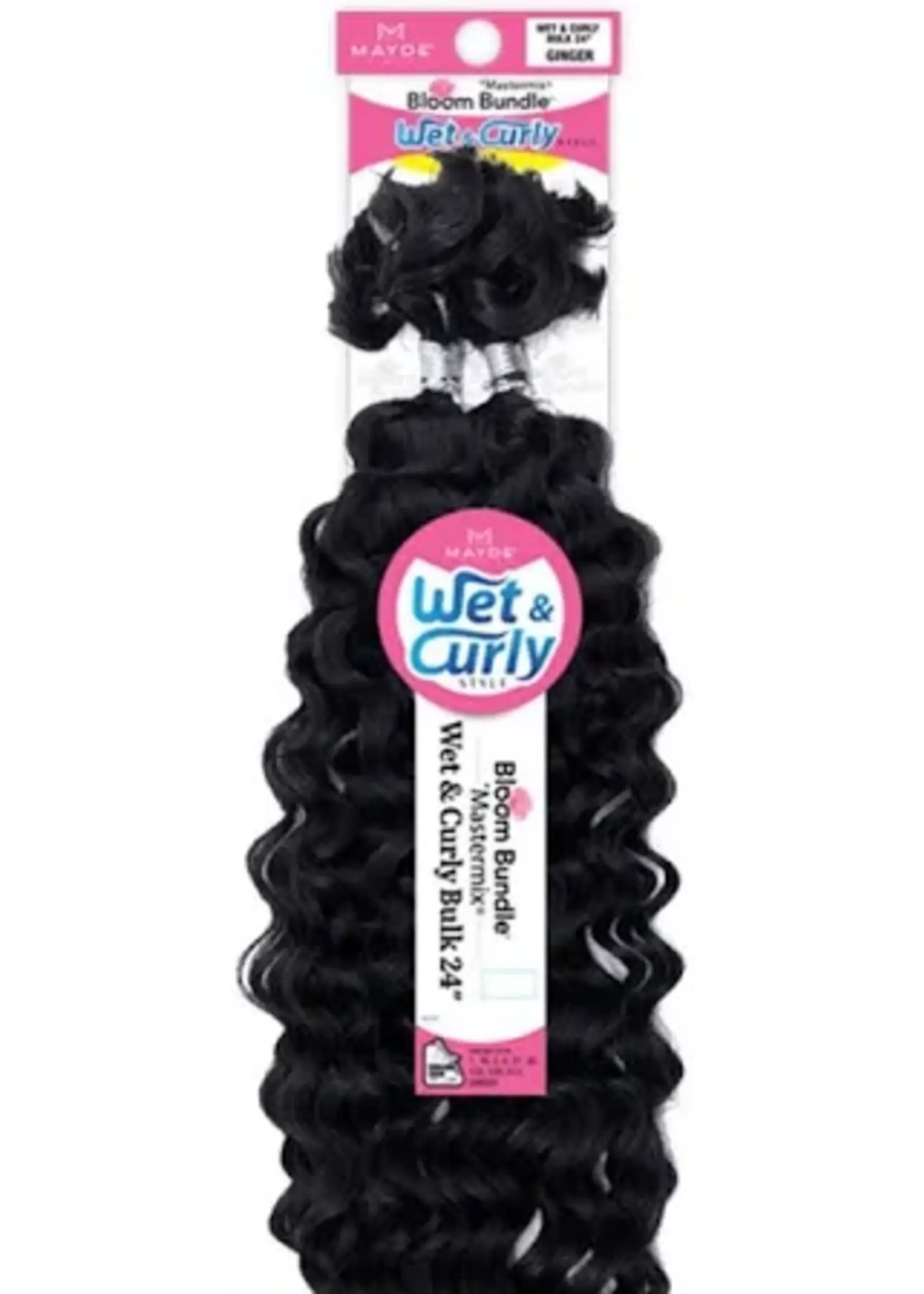 Mayde Mayde Bloom Wet & Curly Bulk 24"