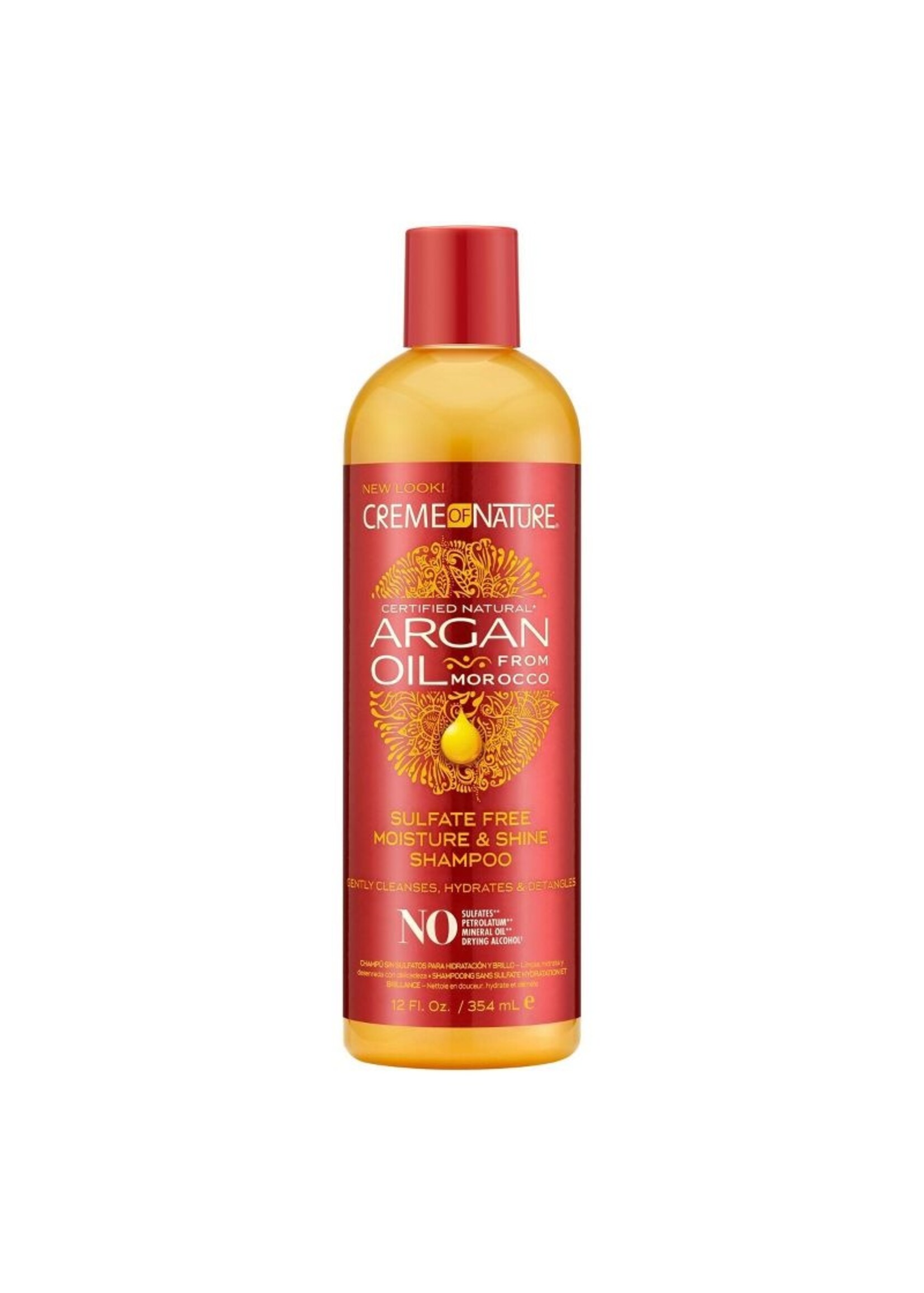 Creme Of Nature Argan Moist & Shine Shampoo 12oz