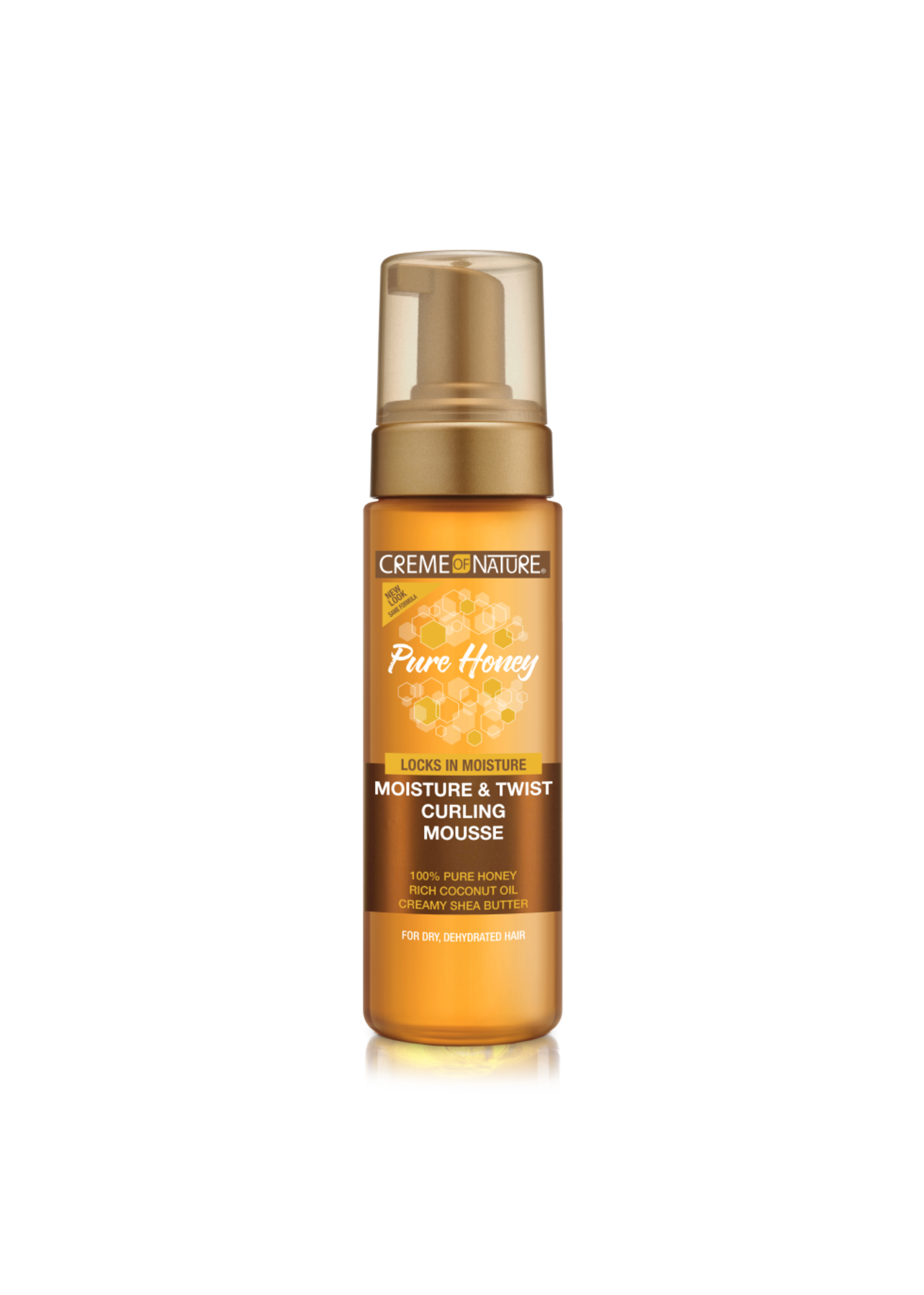 Creme Of Nature Pure Honey Foam Mousse 7oz