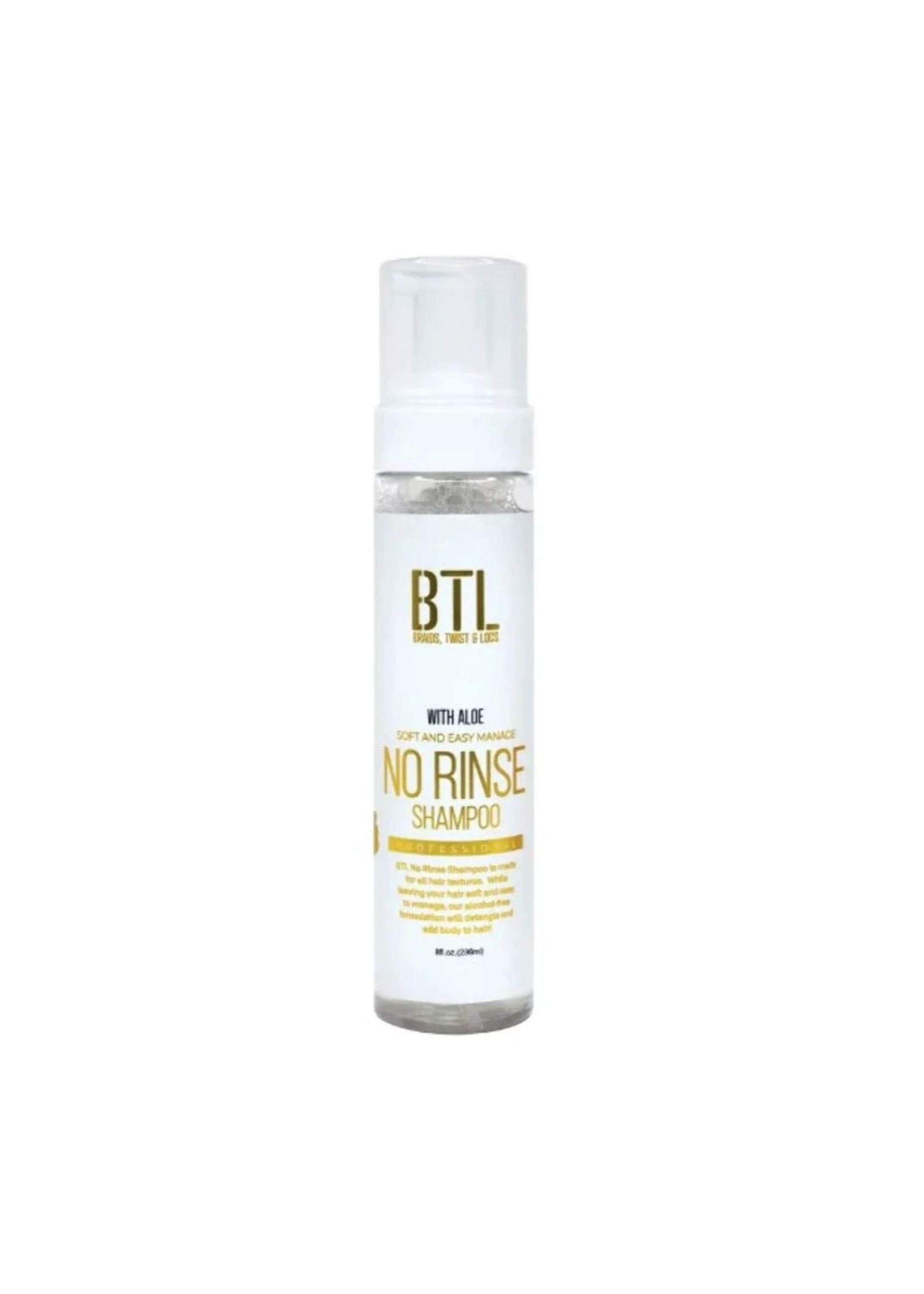 BTL No Rinse Shampoo 8oz