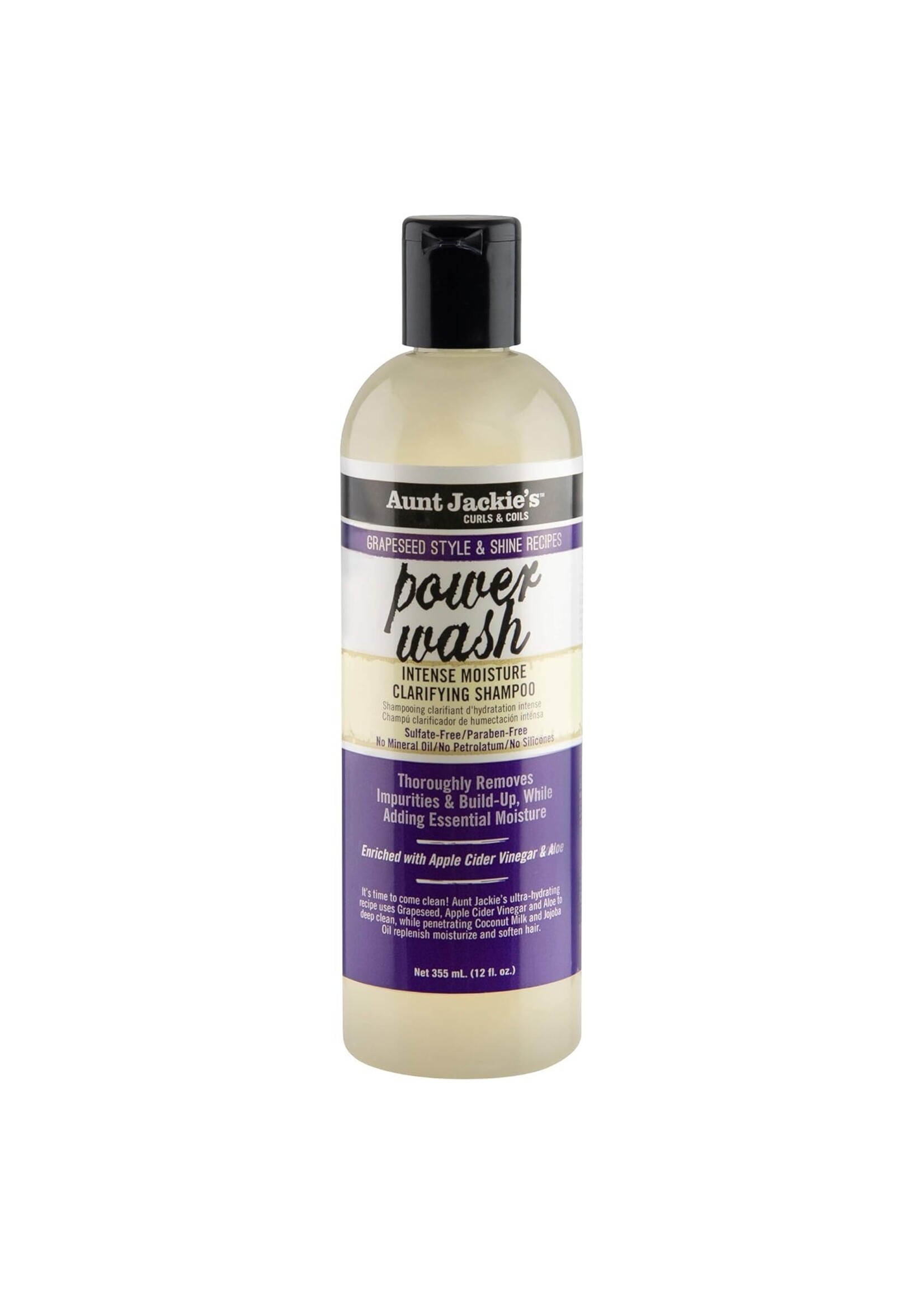 Aunt Jackie's GrapeseedPower Wash 12oz