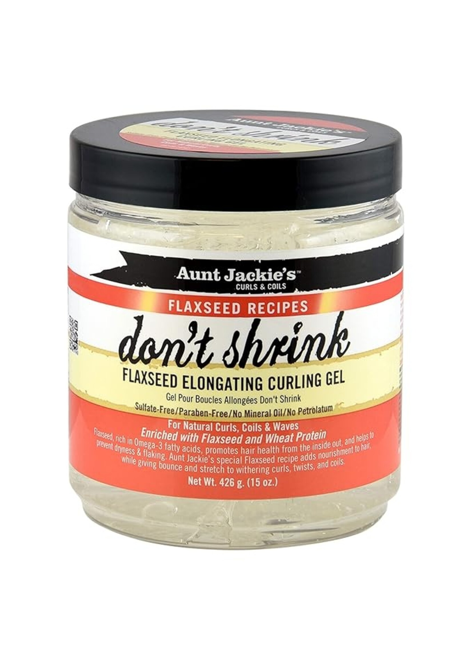 Aunt Jackie's Flaxseed Dont Shrink Curl Gel 15oz