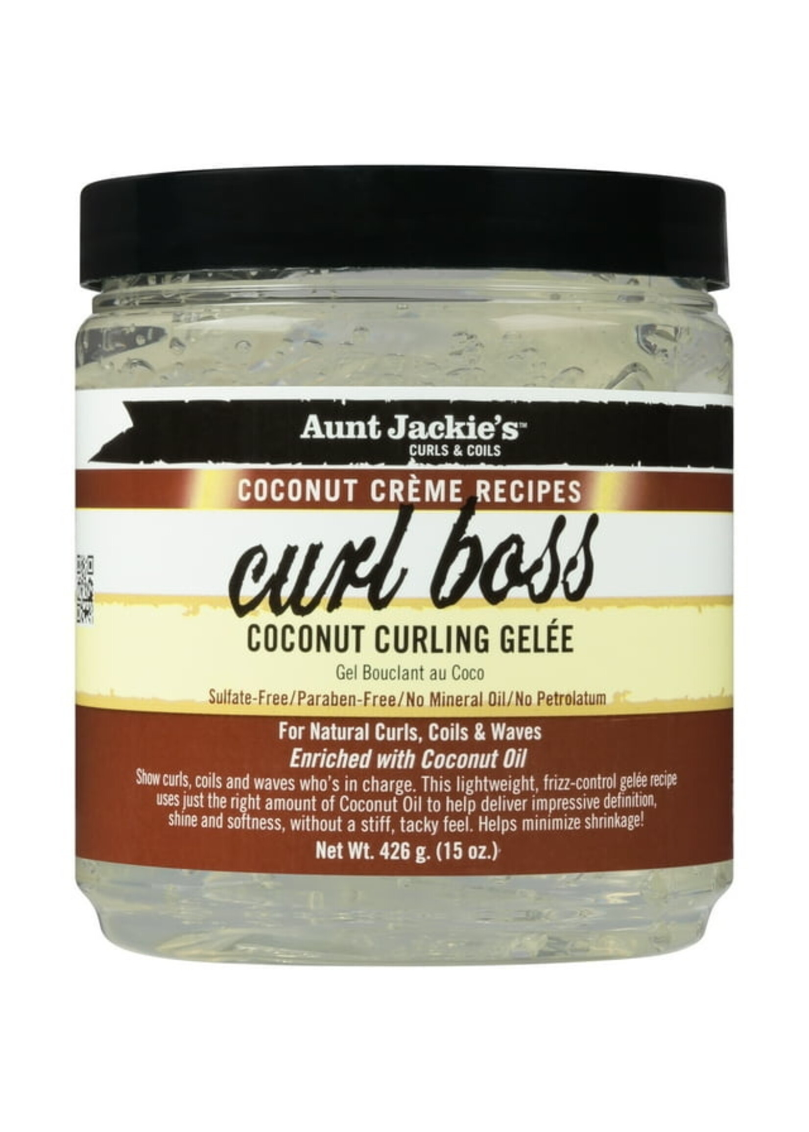 Aunt Jackie's Coconut Cream Curl Boss Gelee 15oz