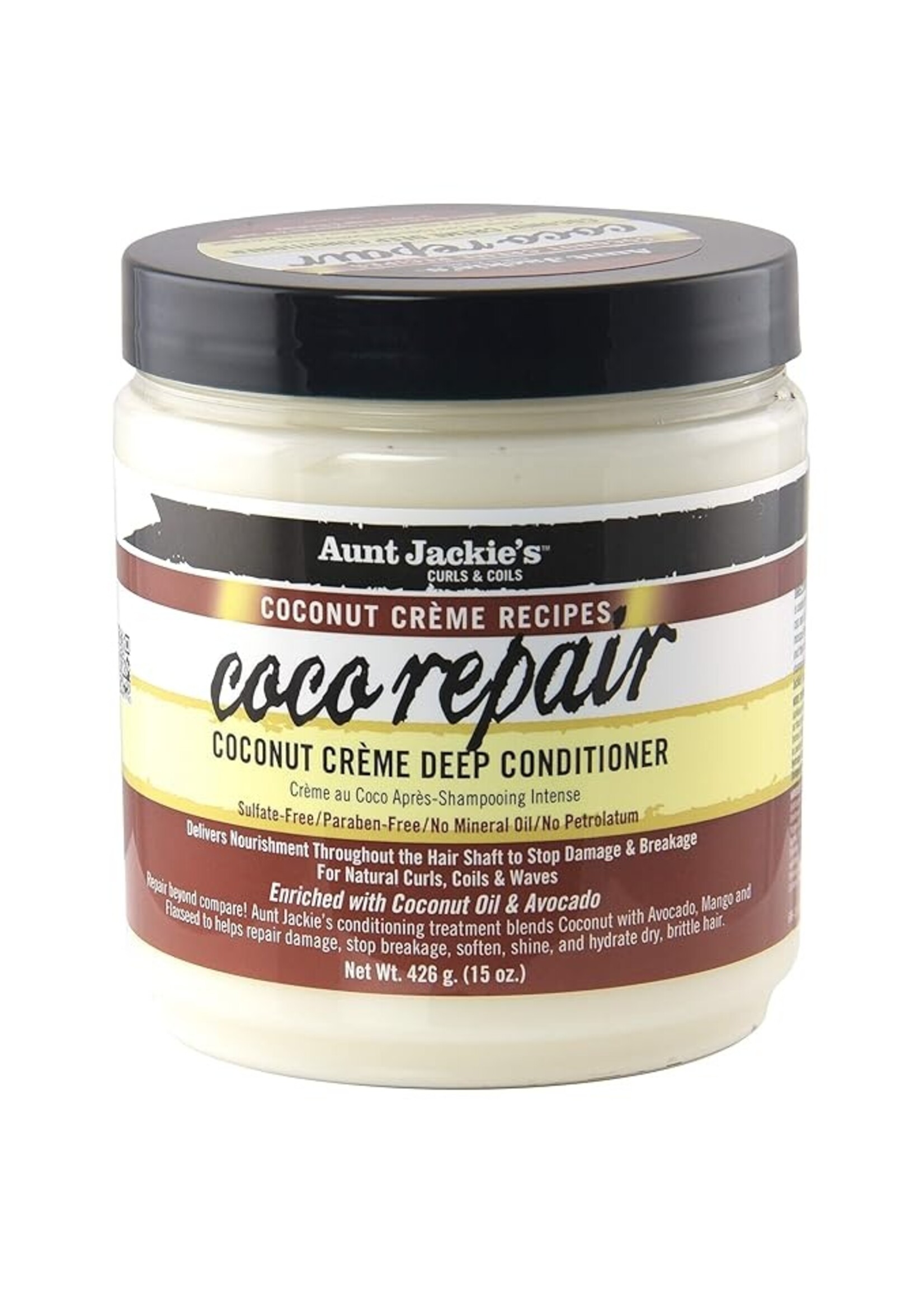 Aunt Jackie's Coconut Cream Coco Repair Deep Conditioner 16oz