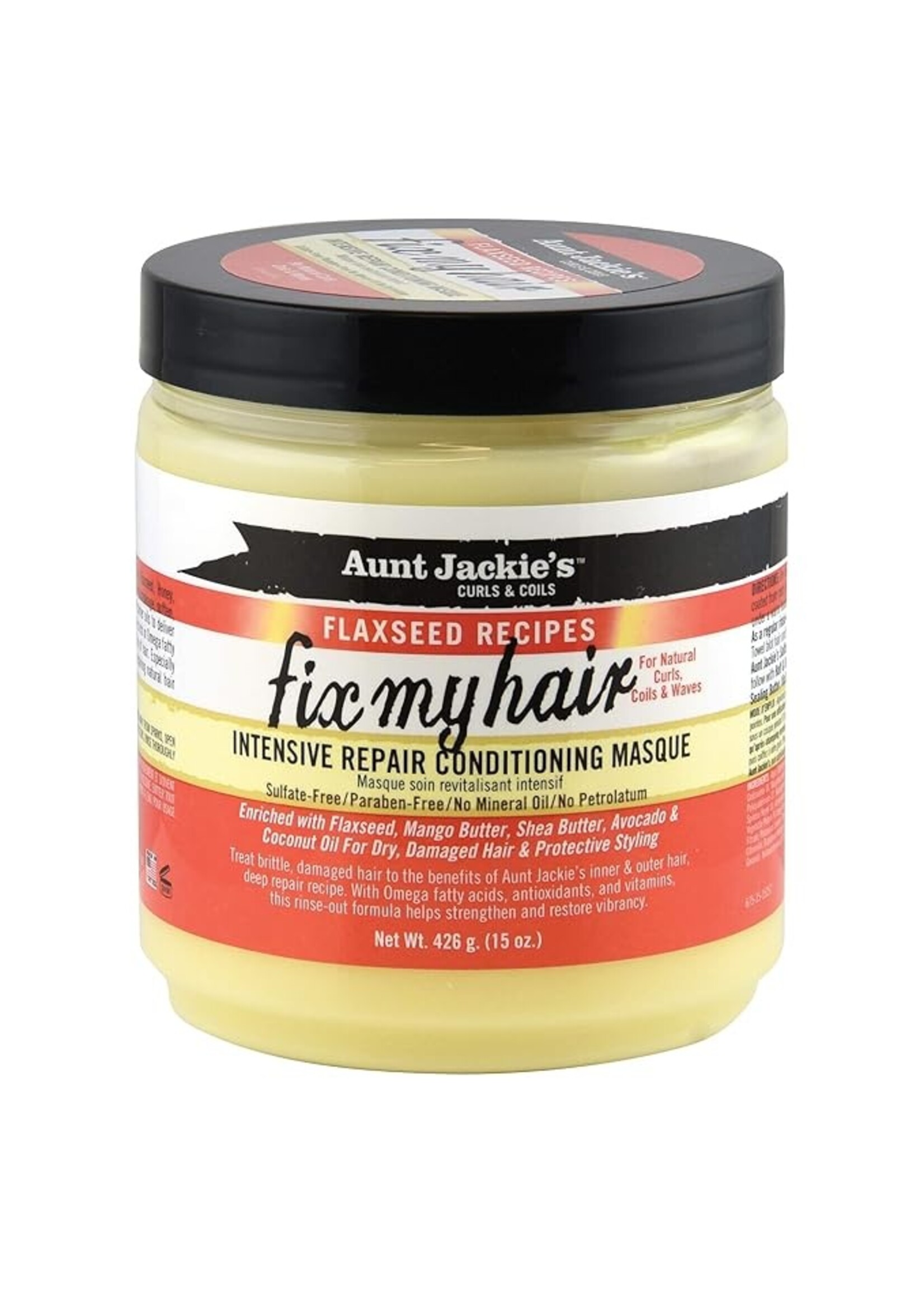 Aunt Jackie's Flaxseed Fix My Hair Conditioning Mask 15oz