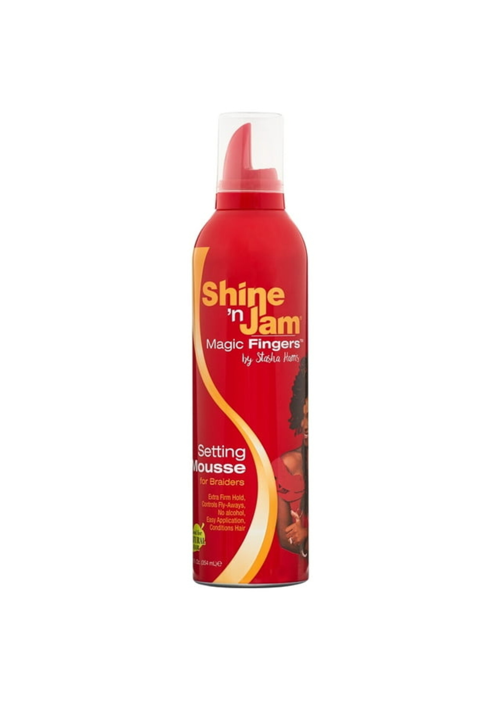 Ampro Magic Fingers Shine n Jam  Mousse 12oz