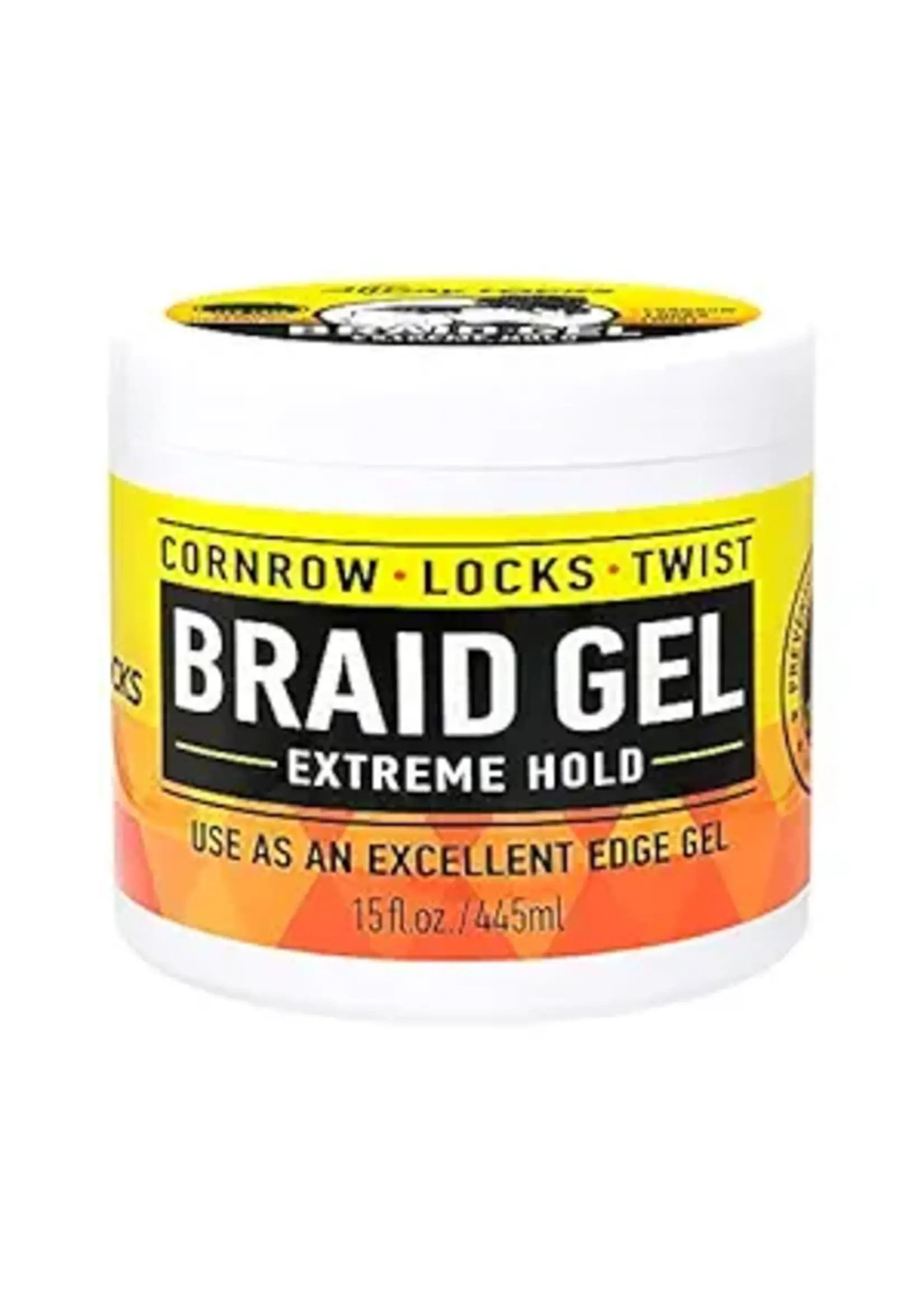 Allday Locks Braid Gel Extreme Hold 15oz