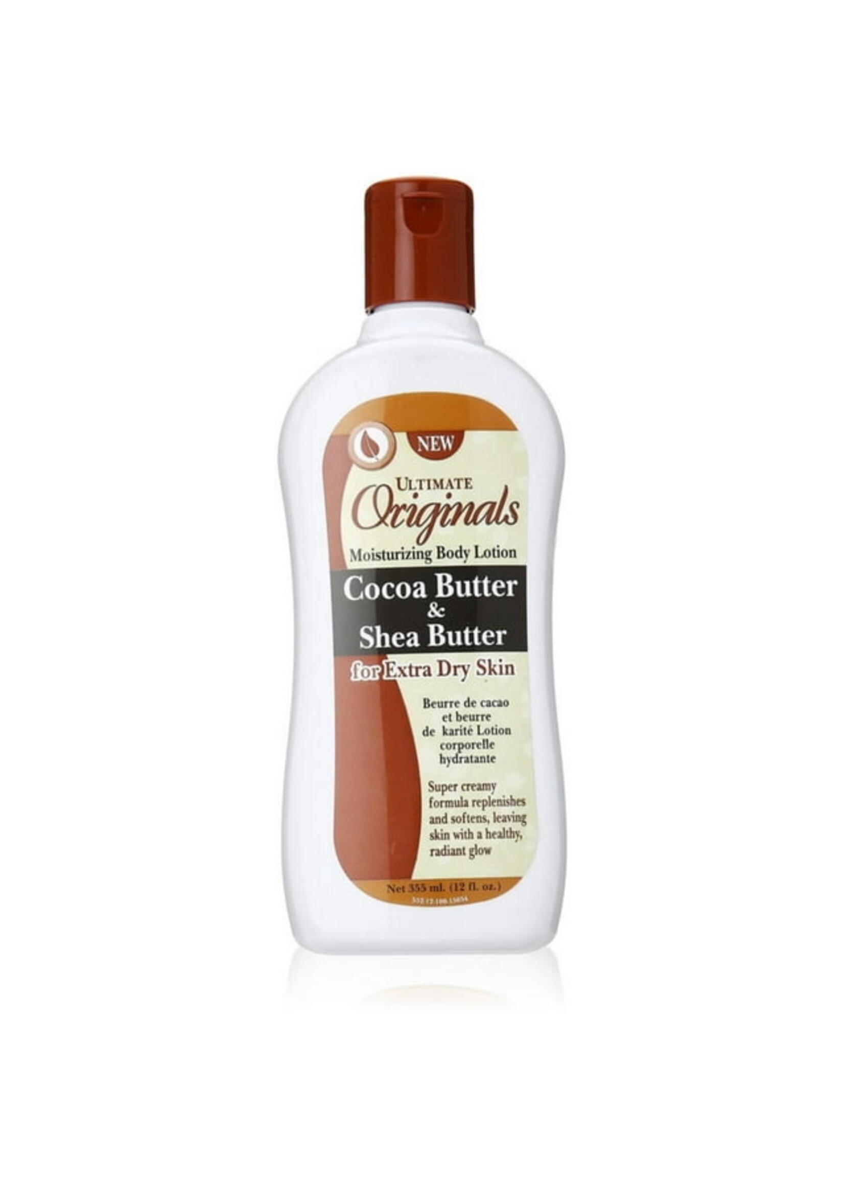 Africas Best Ultimate Original  Cocoa & Shea Lotion 12oz