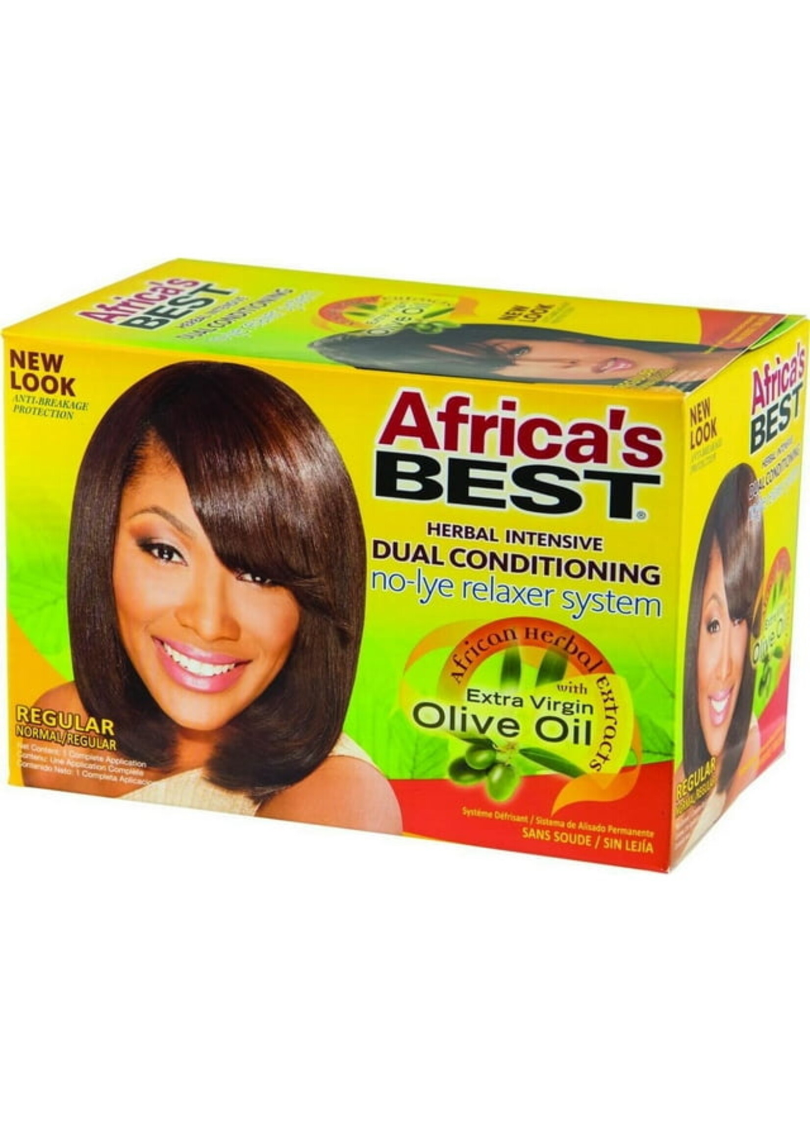 Africas Best No Lye Relaxer Regular