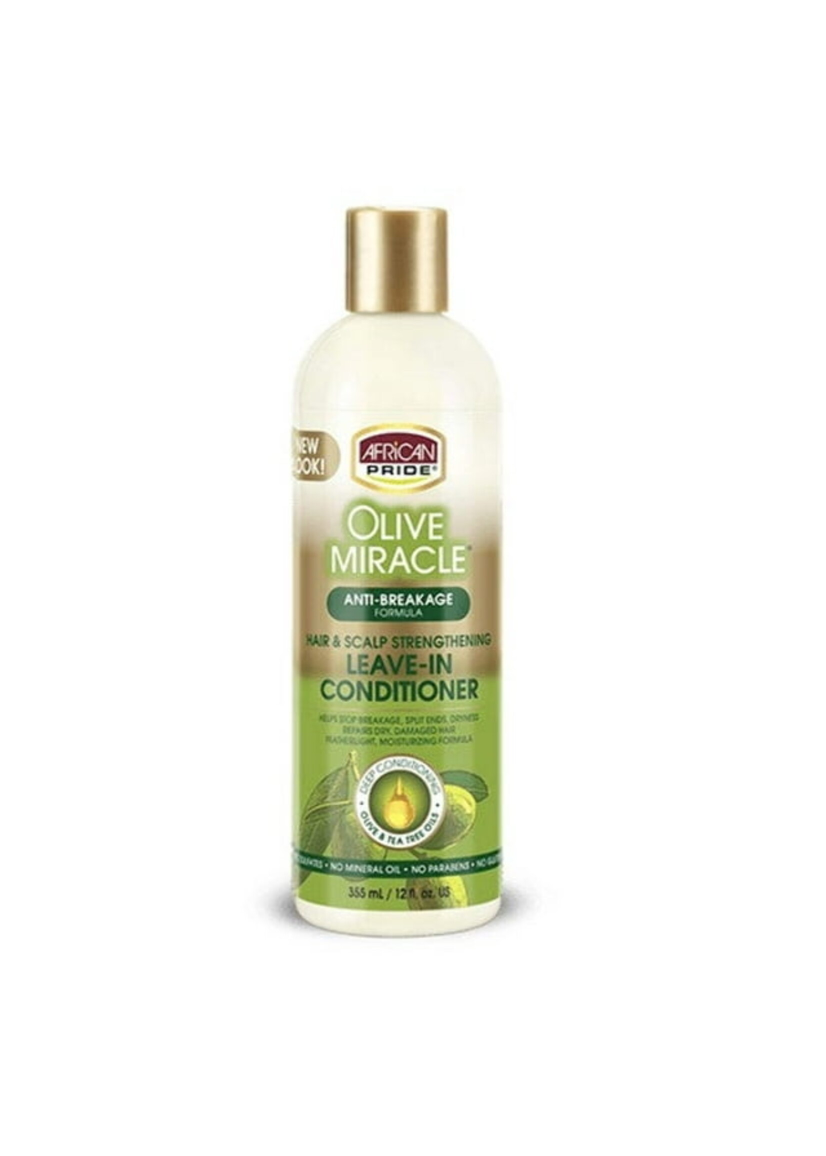 African Pride Olive Miracle Leave-in Conditioner 12oz
