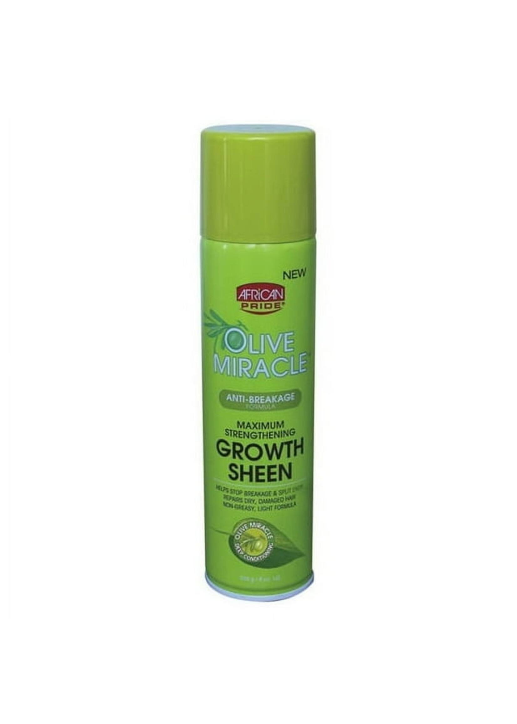 African Pride Olive Miracle Magical Growth Sheen 12oz