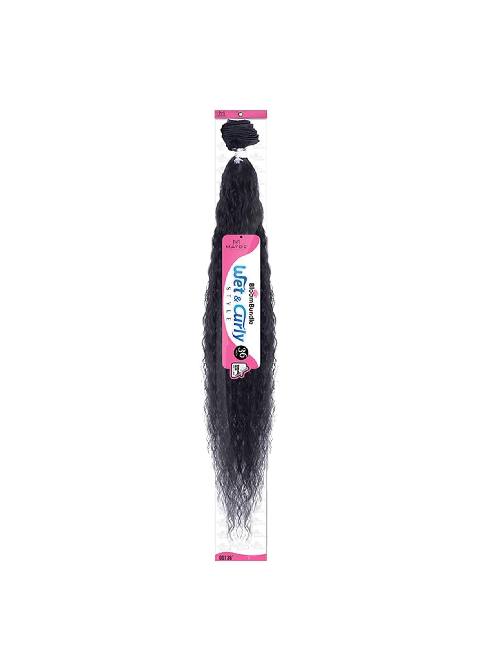 Mayde Bloom Bundle Wet n Curly 36"