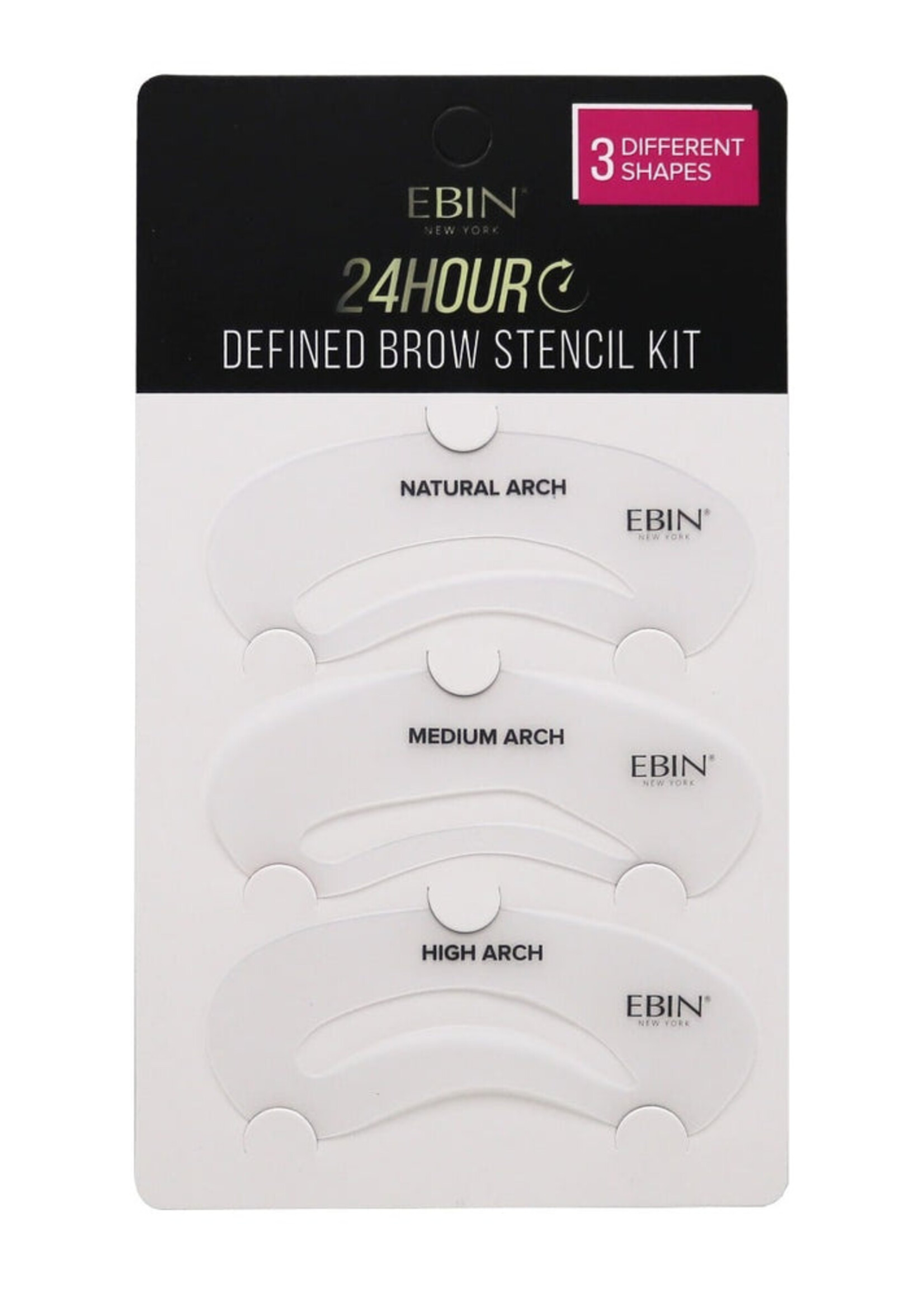 Ebin Defined Brow Stencil Kit