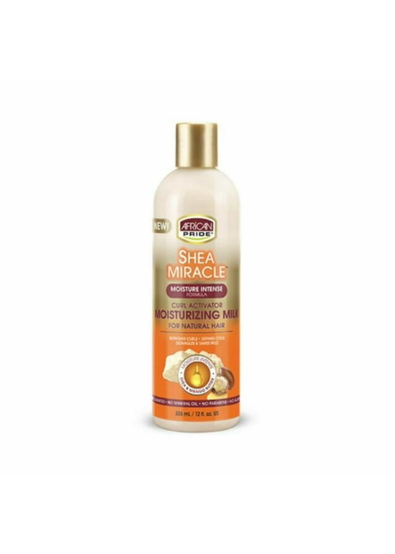 African Pride Shea Miracle Moisturizing Milk 12oz