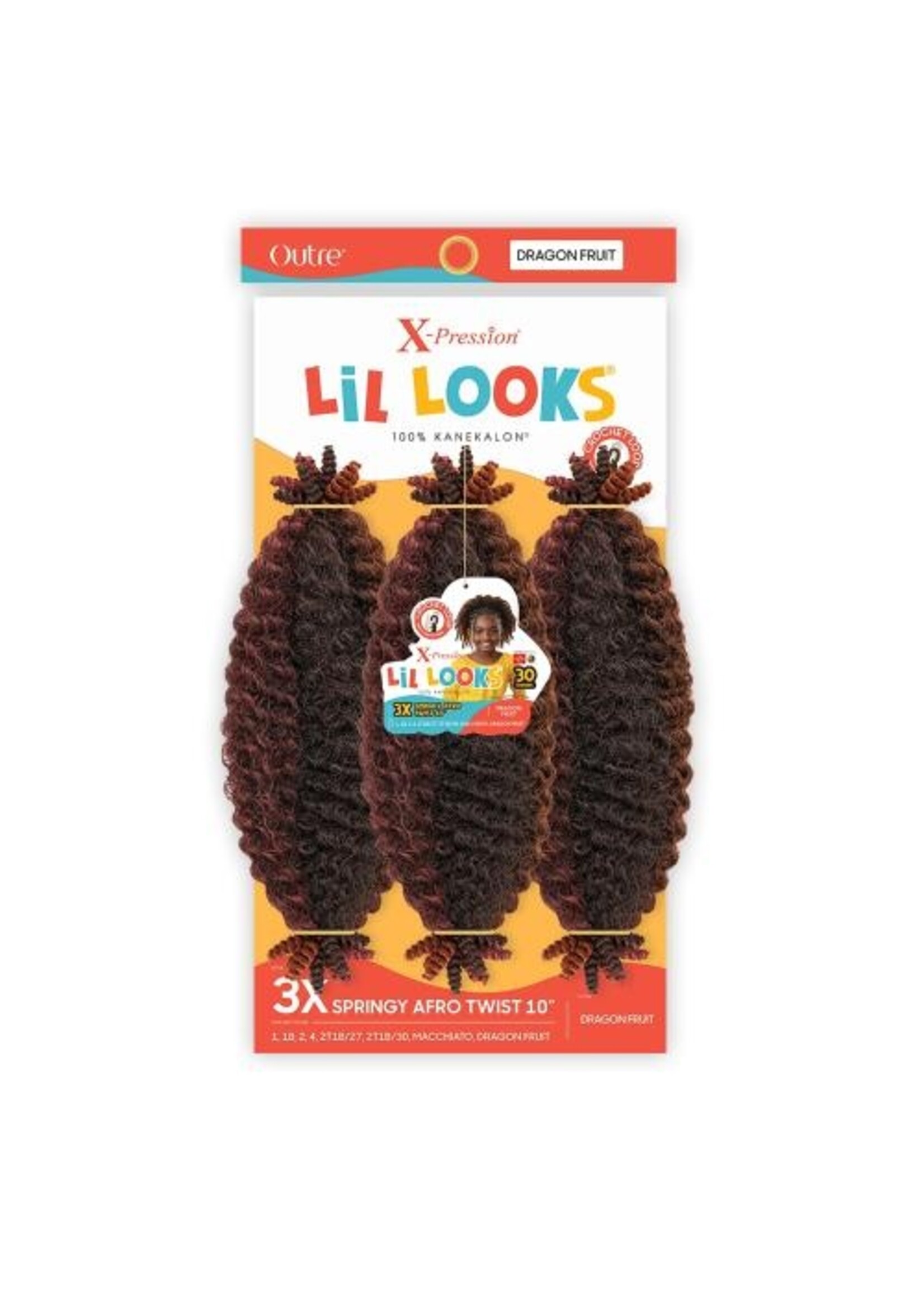 Outre Lil Looks 3X Springy Afro Twist 10"