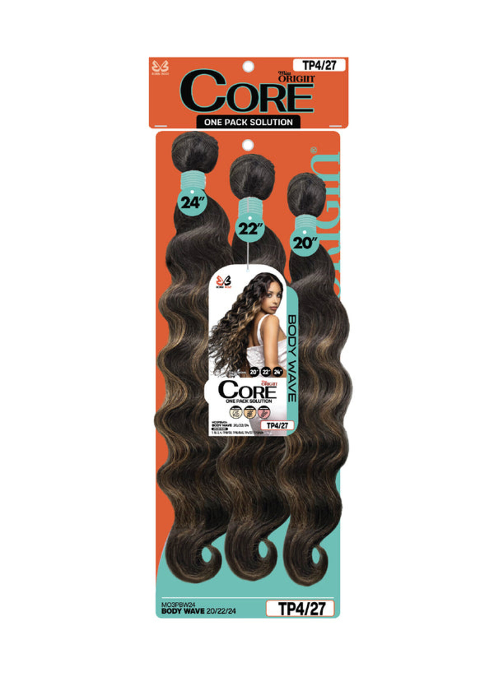 Bobbi Boss Bobbi Boss Core 3pc Body Wave 20/22/24