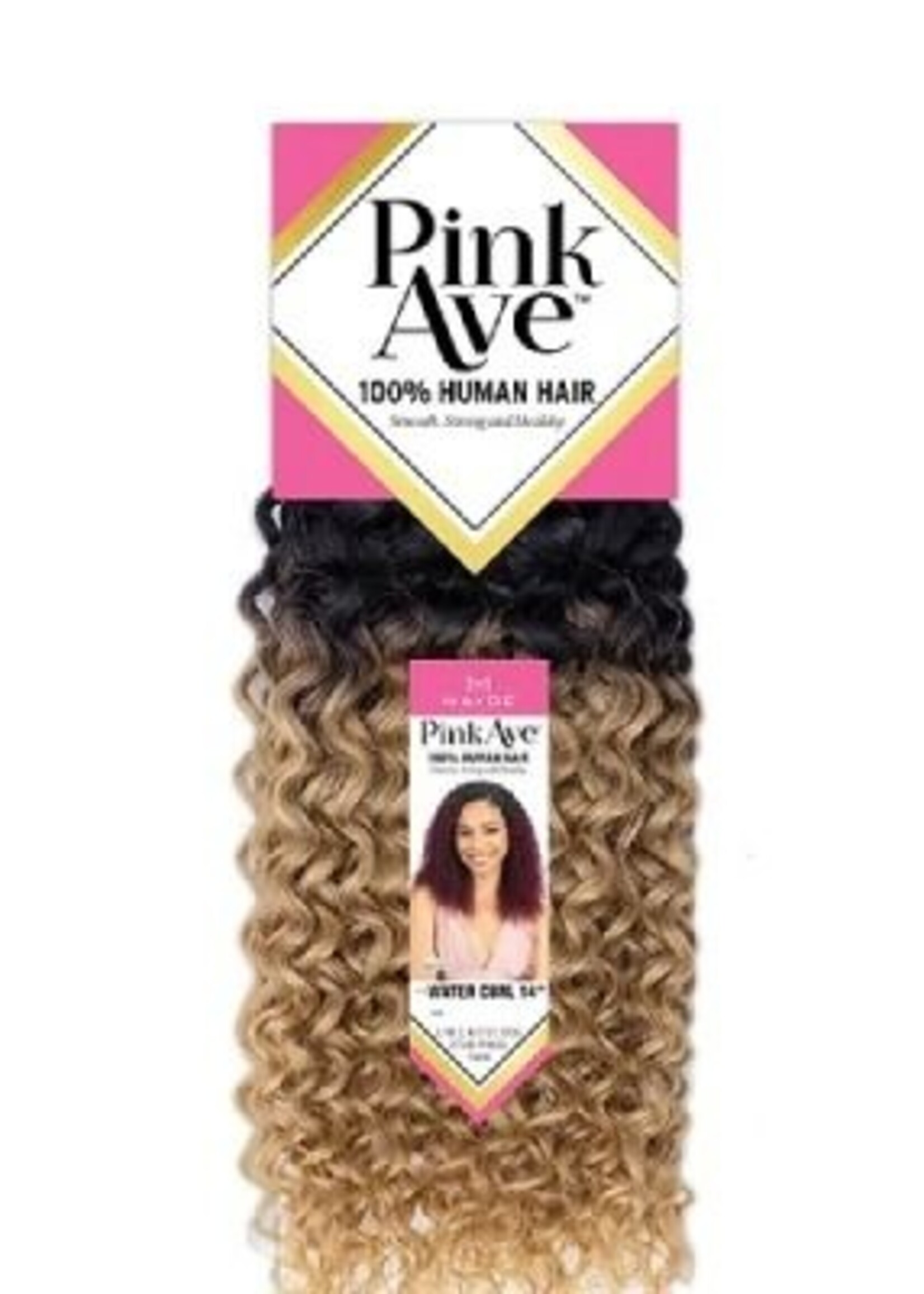 Mayde Mayde Pink Ave Water Curl 12" Clr