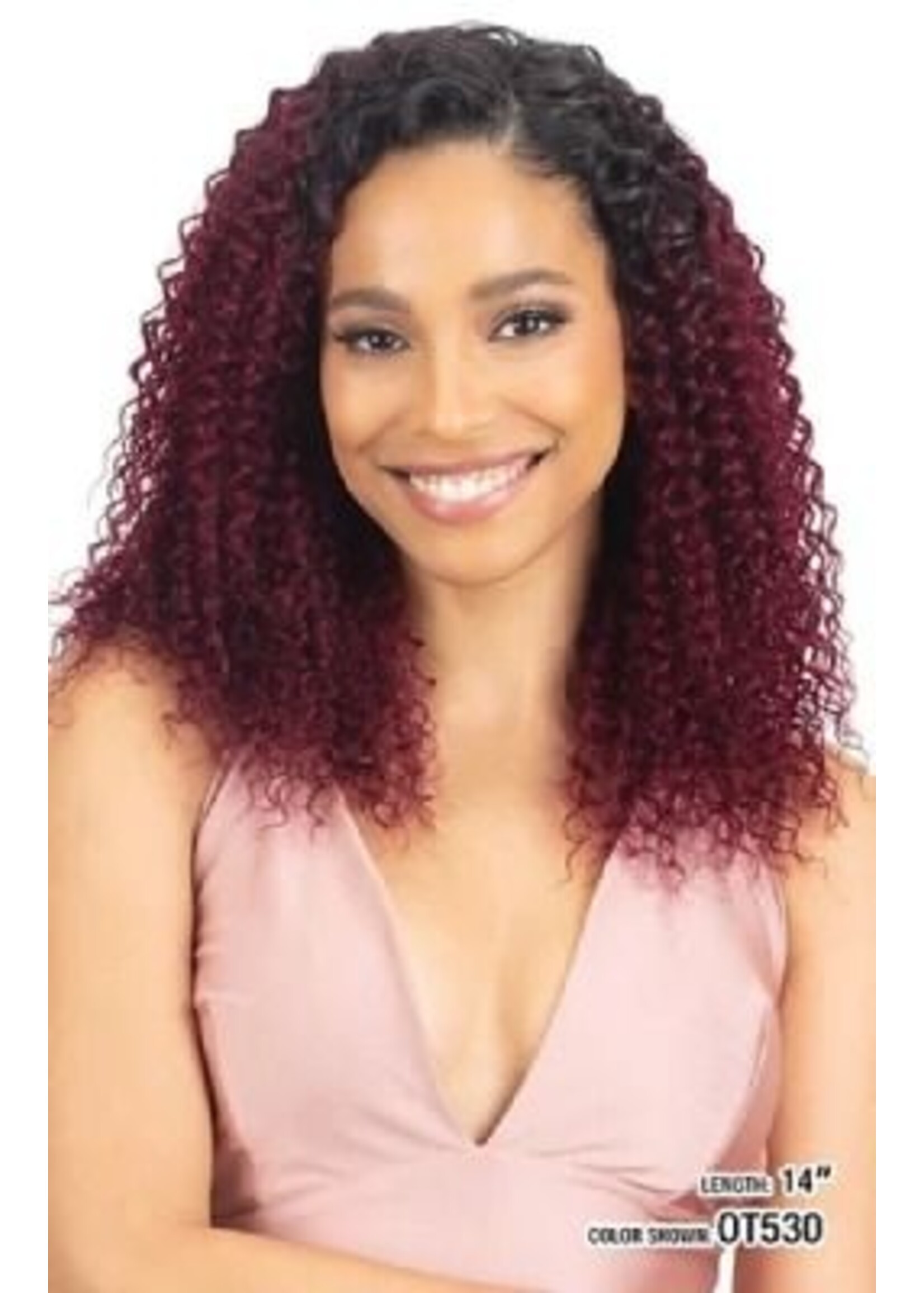 Mayde Mayde Pink Ave Water Curl 14" Clr