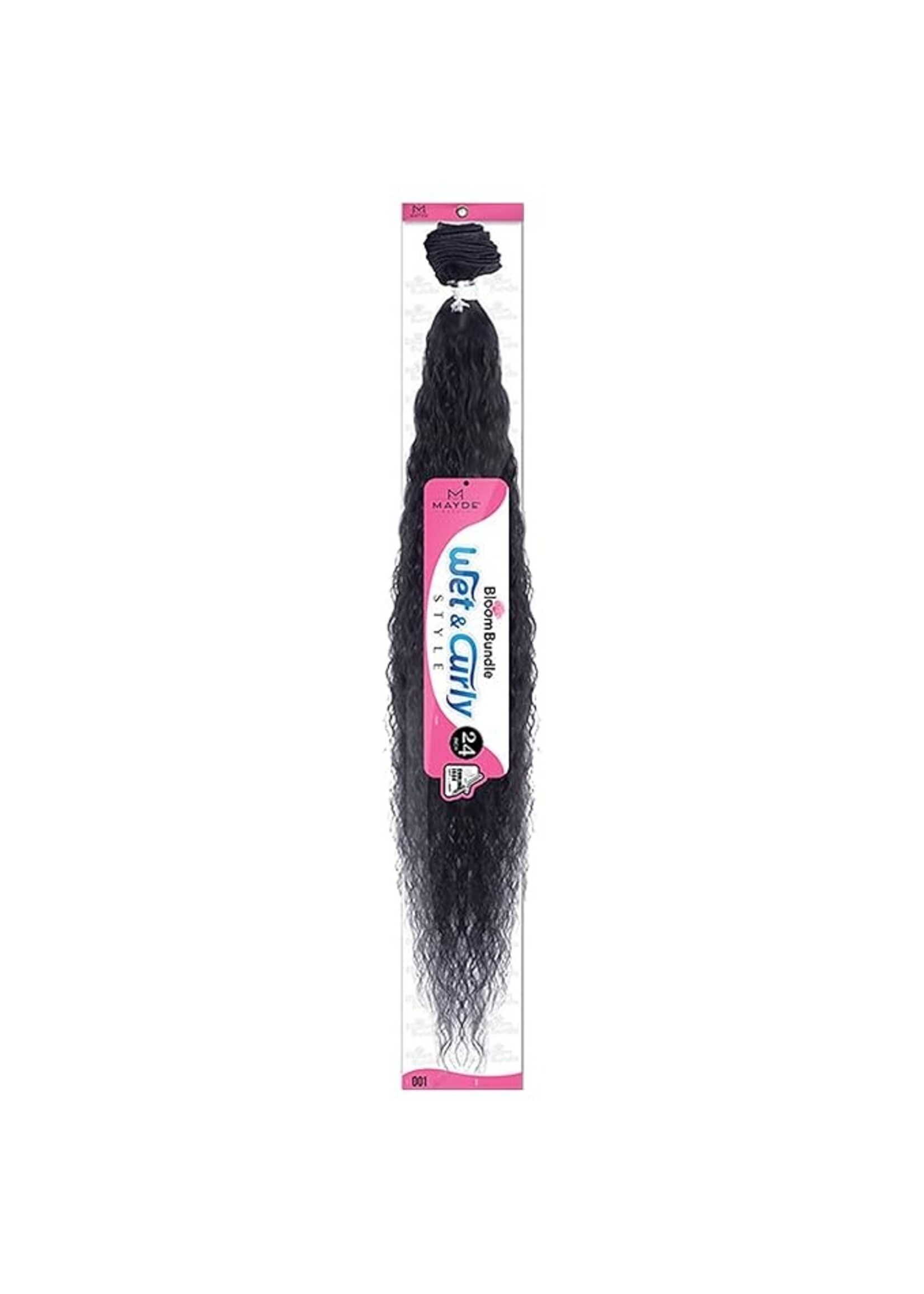 Mayde Bloom Bundle Wet n Curly 14" Clr 1B
