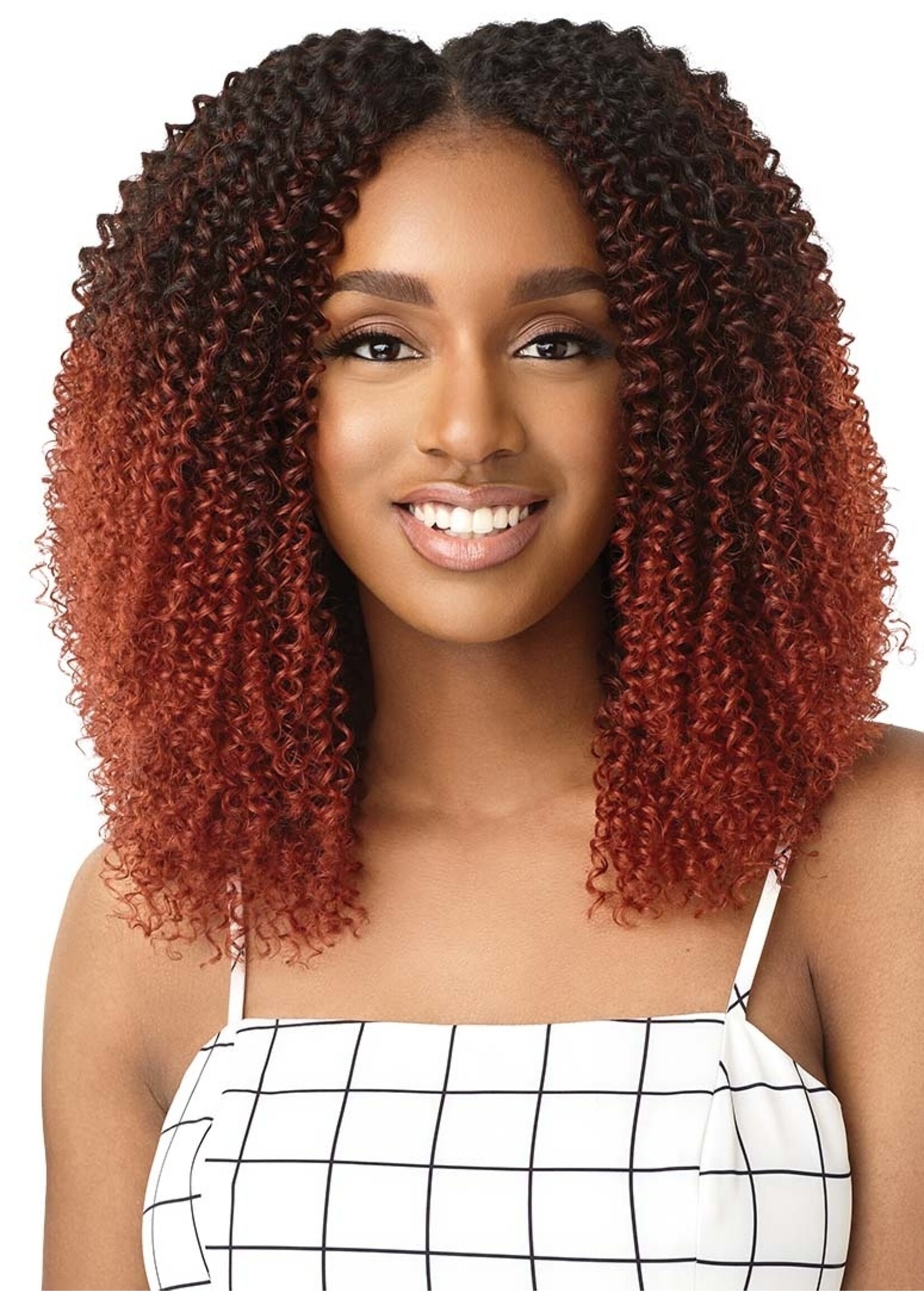 Outre Outre Big Beautiful Hair Clip-In 4A Kinky Curl 10"