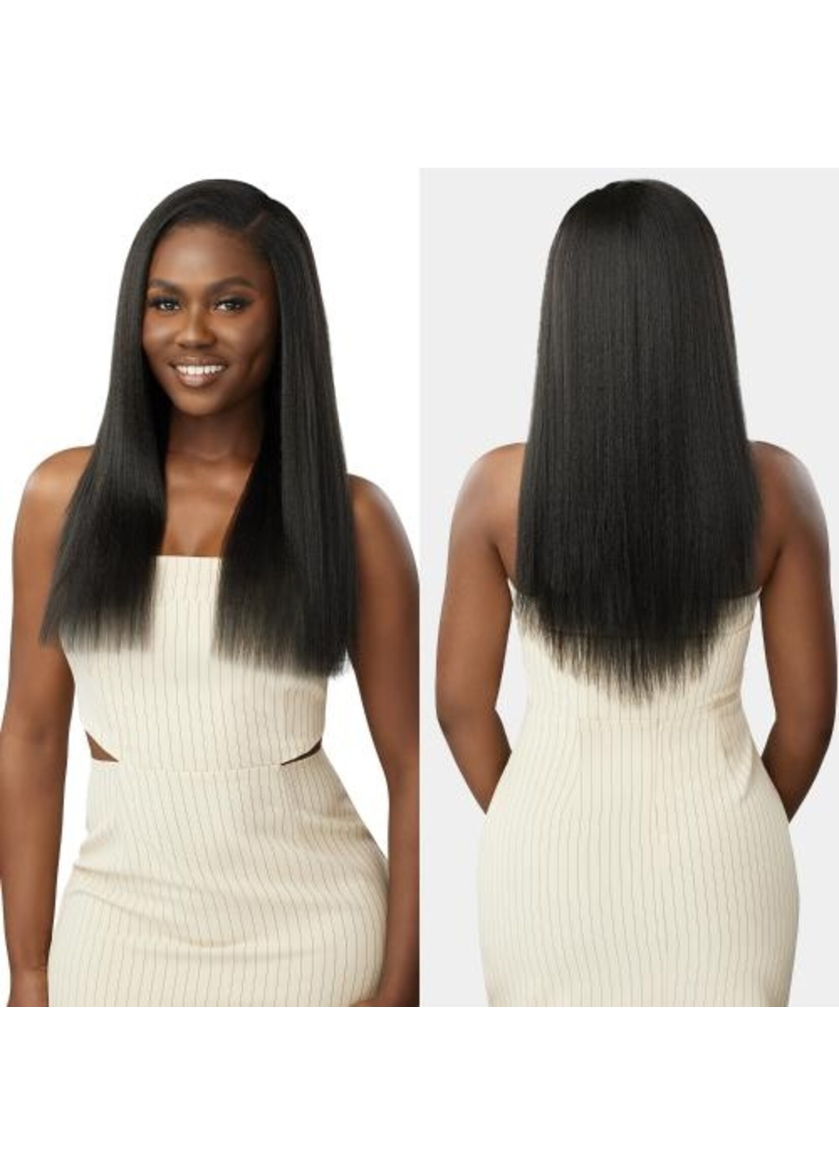 Outre Outre Big Beautiful Hair Clip-In Natural Yaki 18"