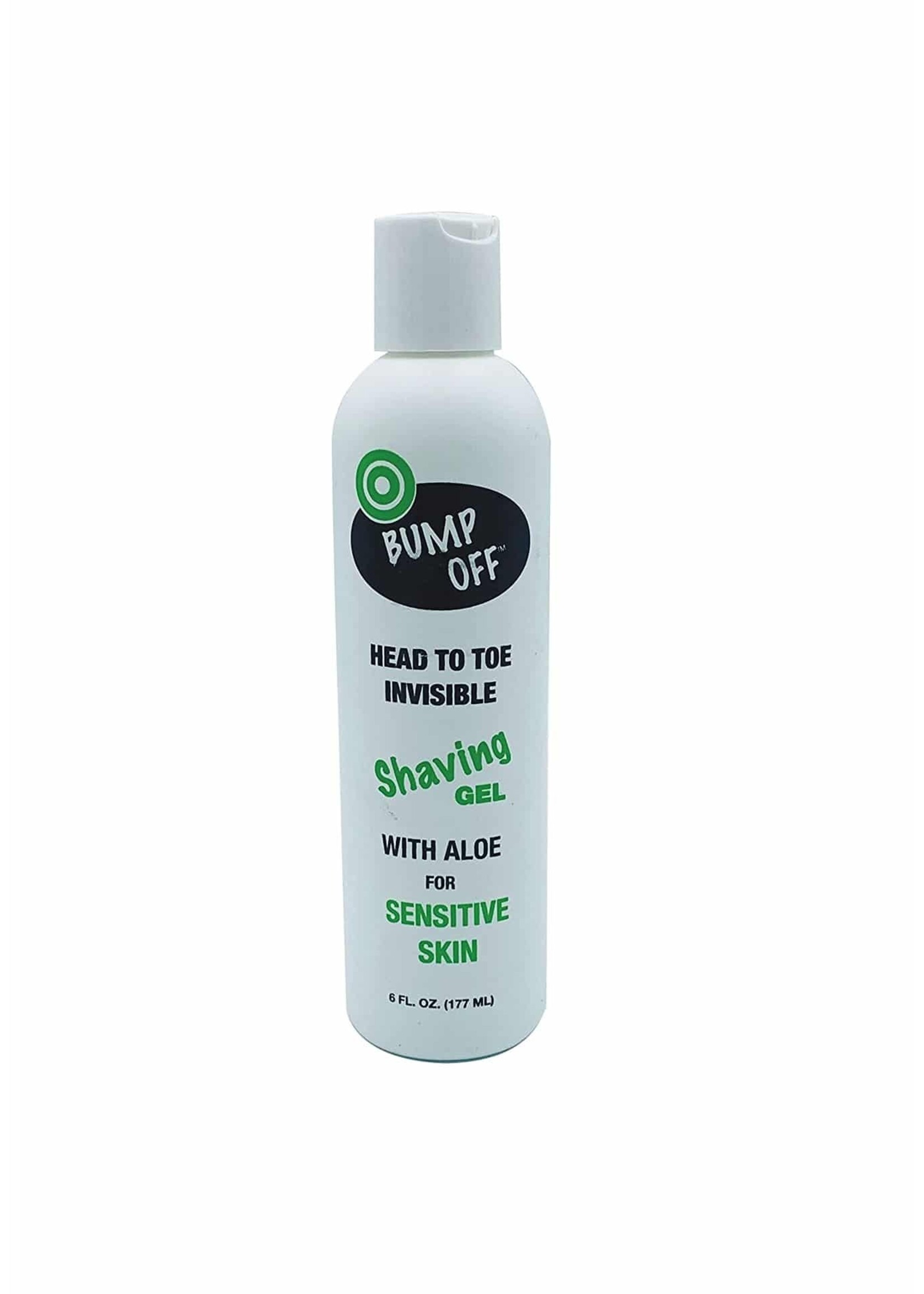 Bump Off Shaving Gel With Aloe Sensitive Skin 6oz