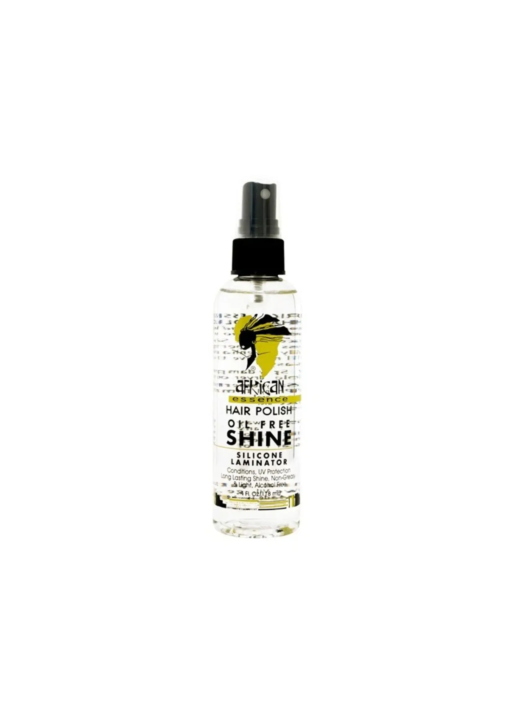 African Essence Hair Polish Shine Clear 4oz