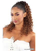 Mayde Mayde Mocha Deep Curl Ponytail 18"