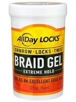 Allday Locks Braid Gel Extreme Hold 32oz