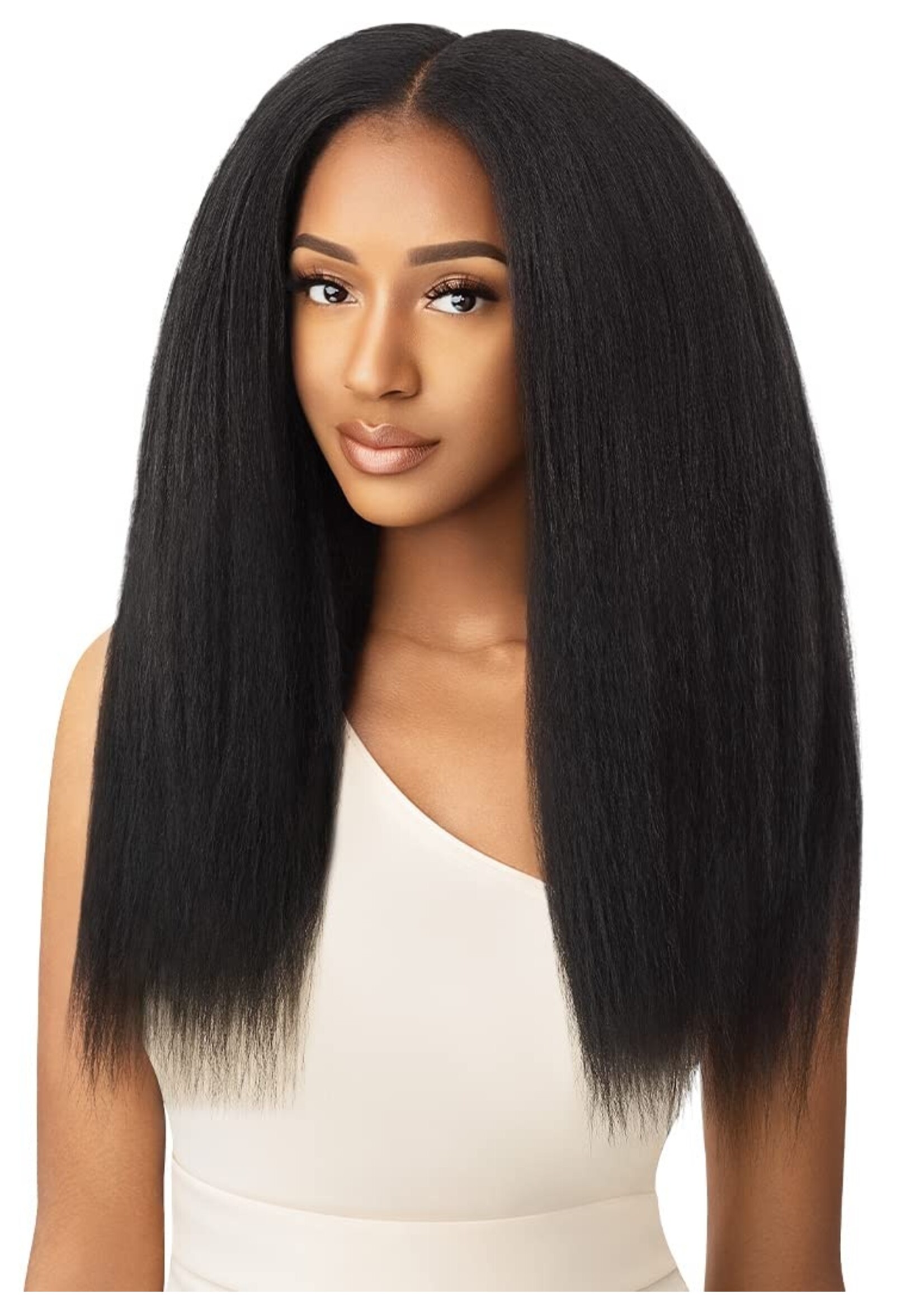 Outre Outre Big Beautiful Hair Clip-In 9pc Kinky  Straight