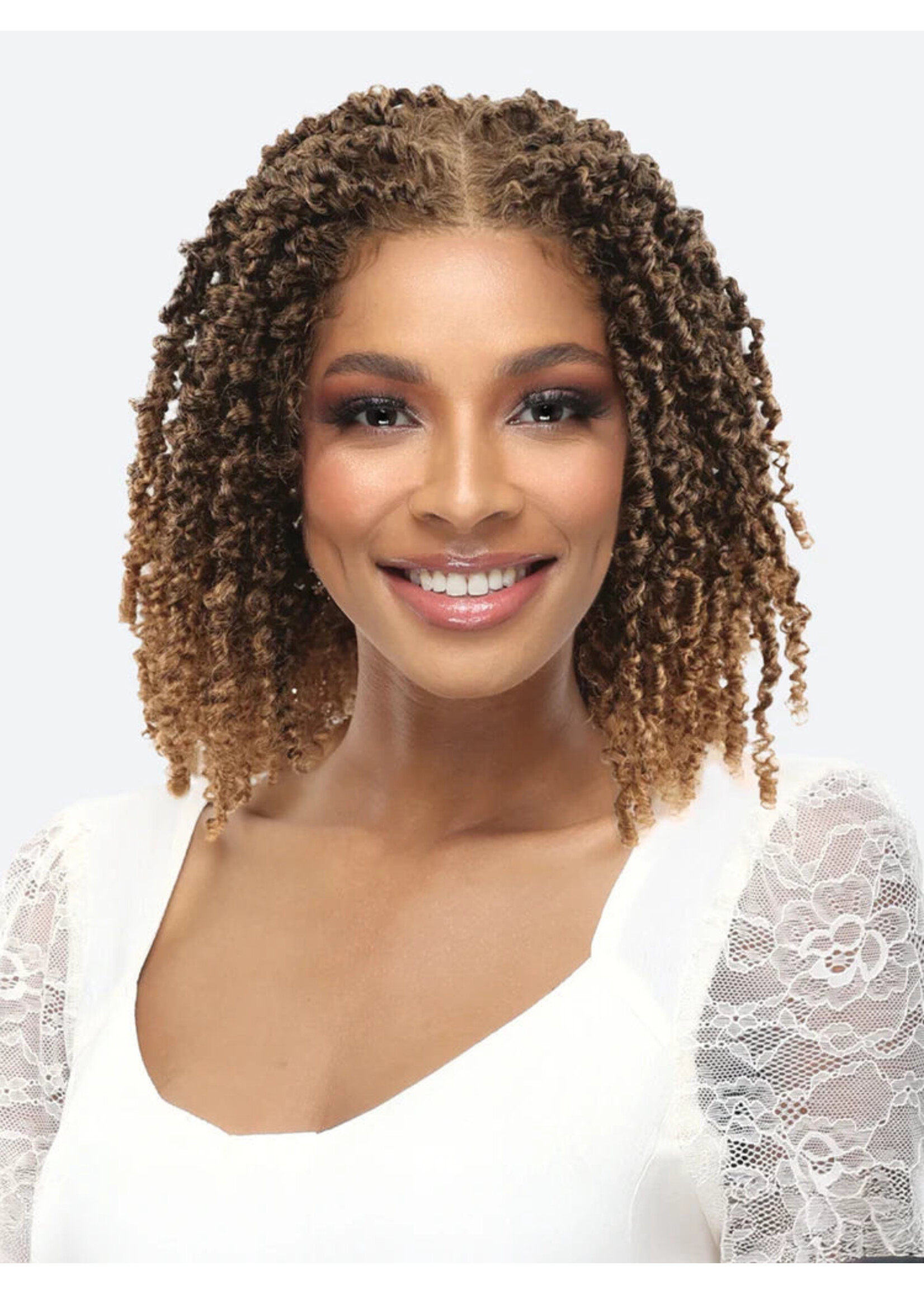Eve LHD-5521 13x5 Yanky Twist Braid Wig 12-14"